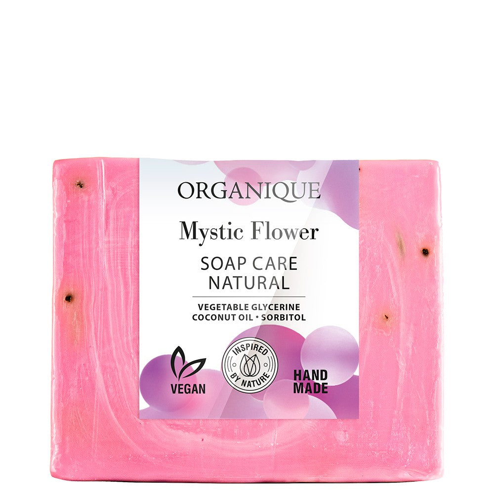 ORGANIQUE Naturally caring Mystic Flower soap 100g | Vaistine1.lt | WestPharmacy.eu
