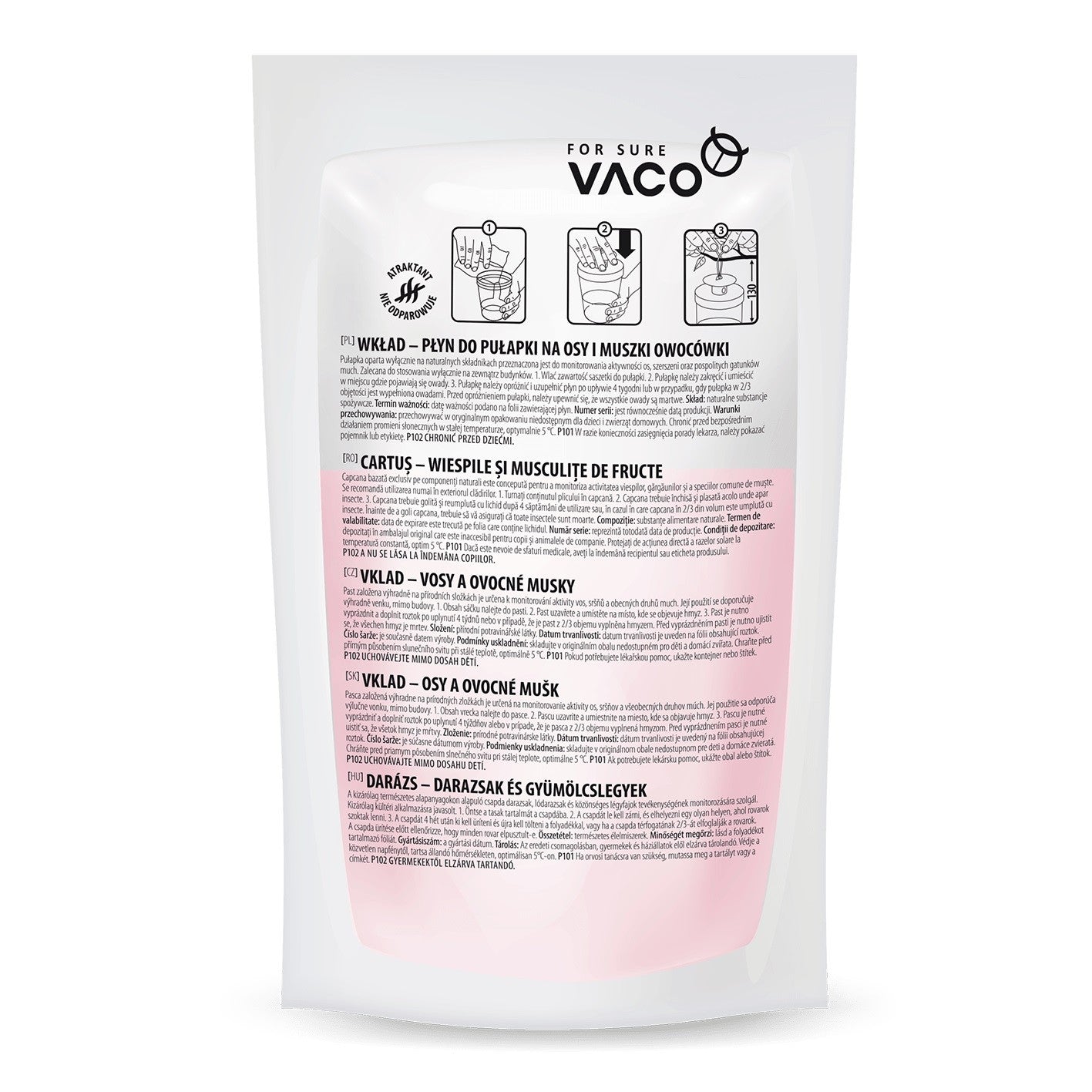 VACO ECO Liquid trap for wasps, flies and hornets 200ml | Vaistine1.lt | WestPharmacy.eu