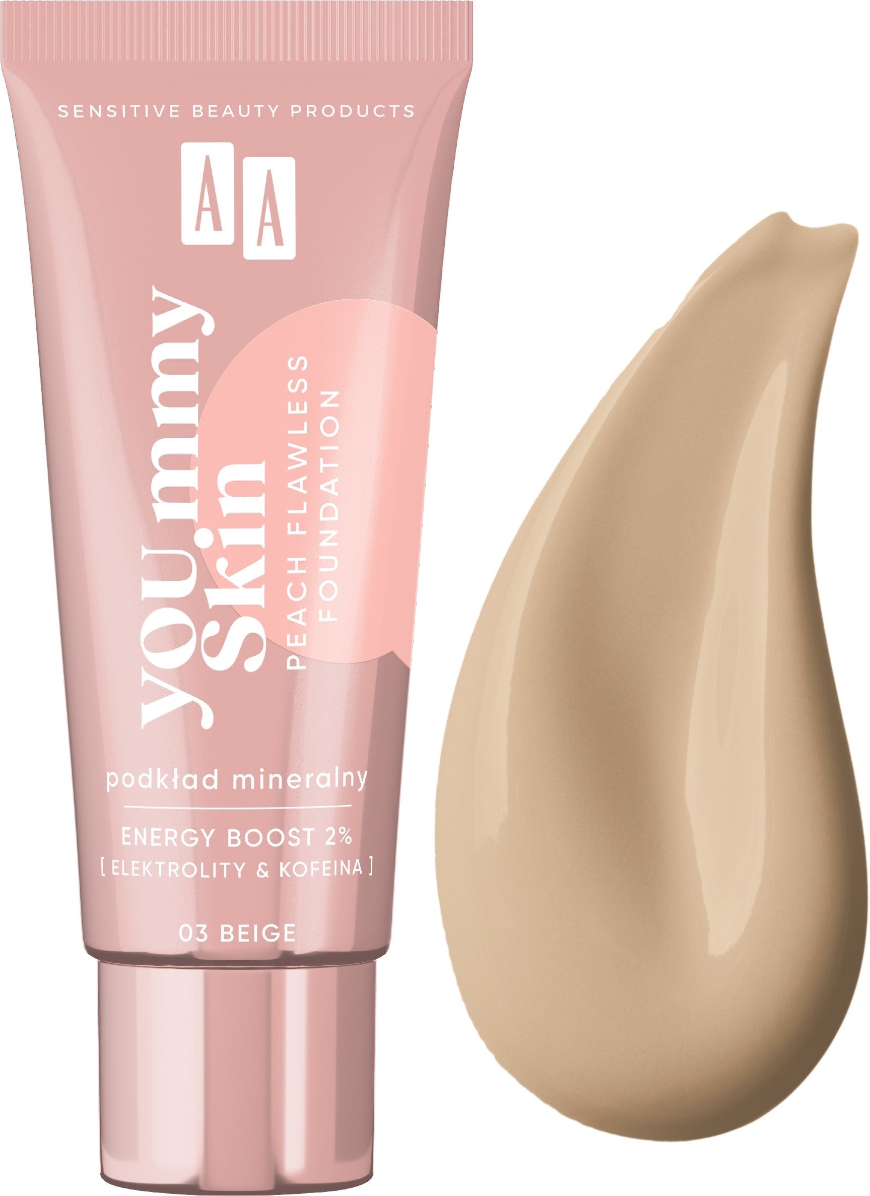 AA You mmy Skin Mineral Foundation No. 03 Beige 30ml | Vaistine1.lt | WestPharmacy.eu