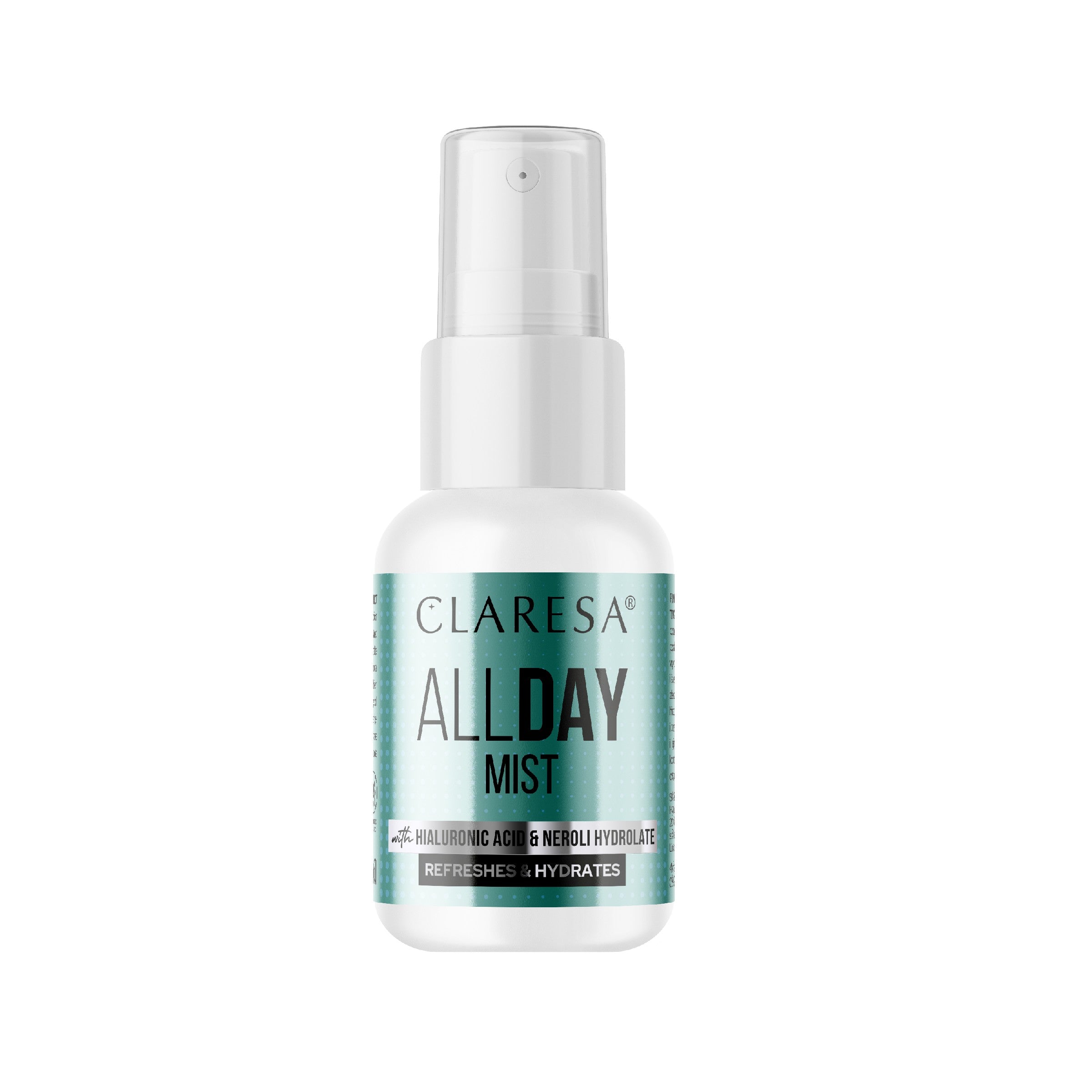CLARESA Moisturizing-Refreshing Face Mist All Day Mist 50ml | Vaistine1.lt | WestPharmacy.eu