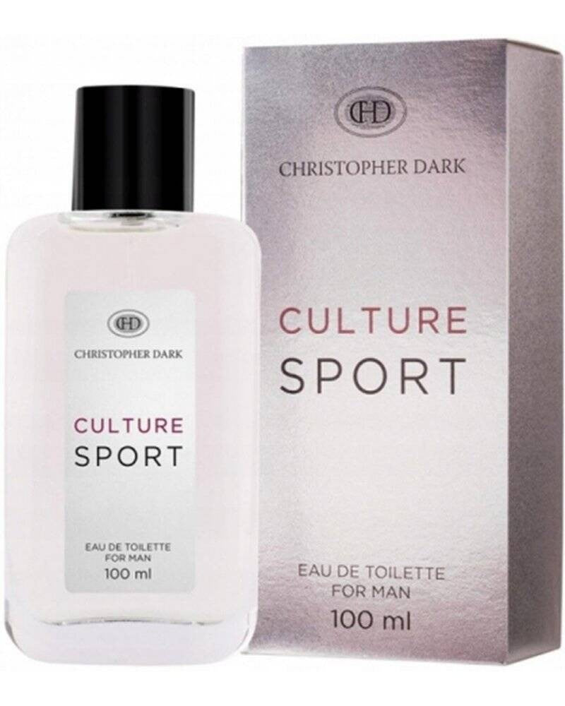 CHRISTOPHER DARK Men Culture Sport Eau de Toilette 100ml | Vaistine1.lt | WestPharmacy.eu