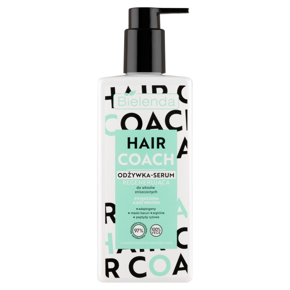 BIELENDA Hair Coach Regenerating Conditioner-Serum for Damaged Hair 280ml | Vaistine1.lt | WestPharmacy.eu