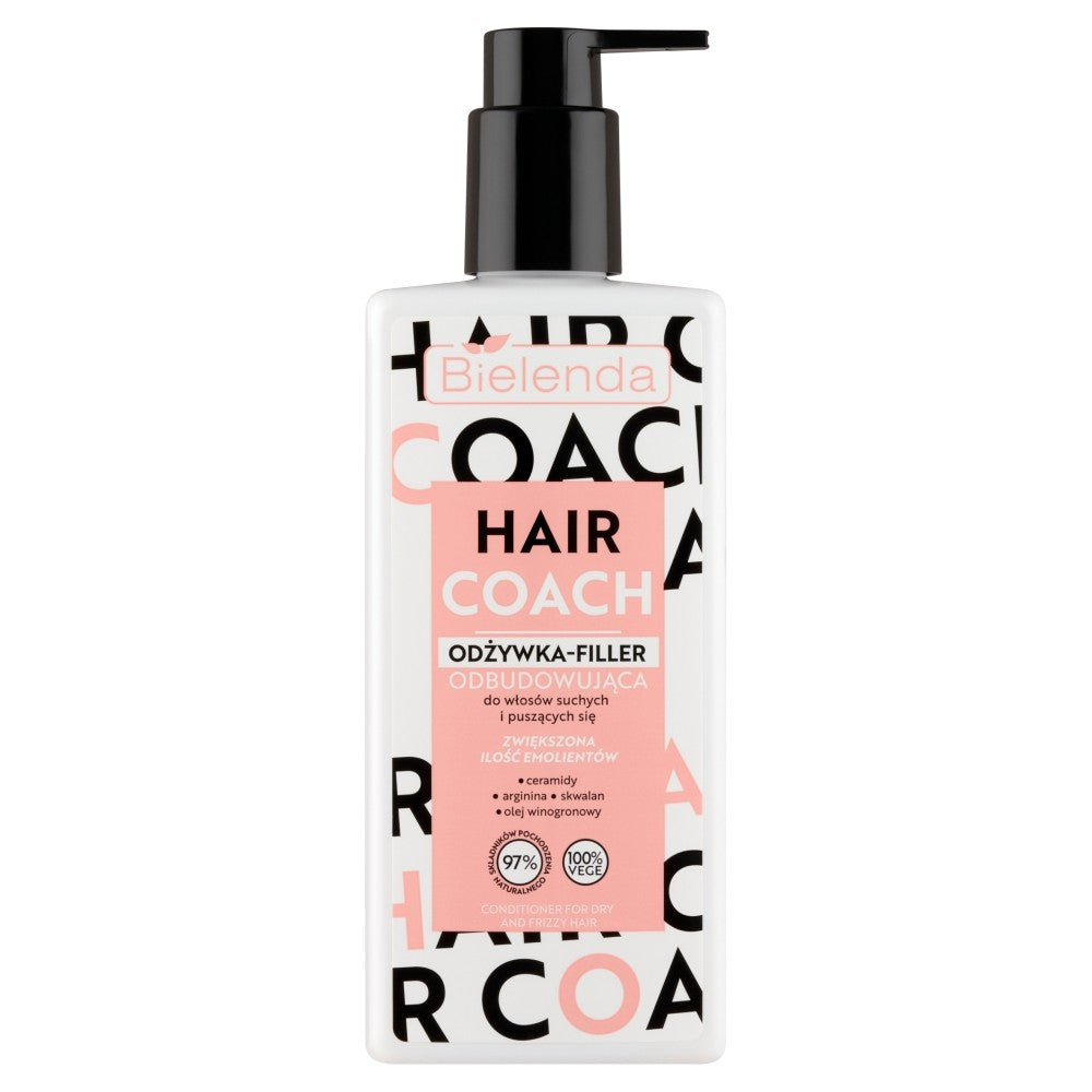 BIELENDA Hair Coach Rebuilding Conditioner-Filler for dry and frizzy hair 280ml | Vaistine1.lt | WestPharmacy.eu