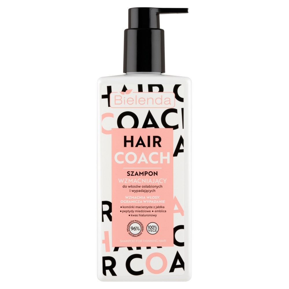 BIELENDA Hair Coach Strengthening Shampoo for weakened and falling hair 300ml | Vaistine1.lt | WestPharmacy.eu