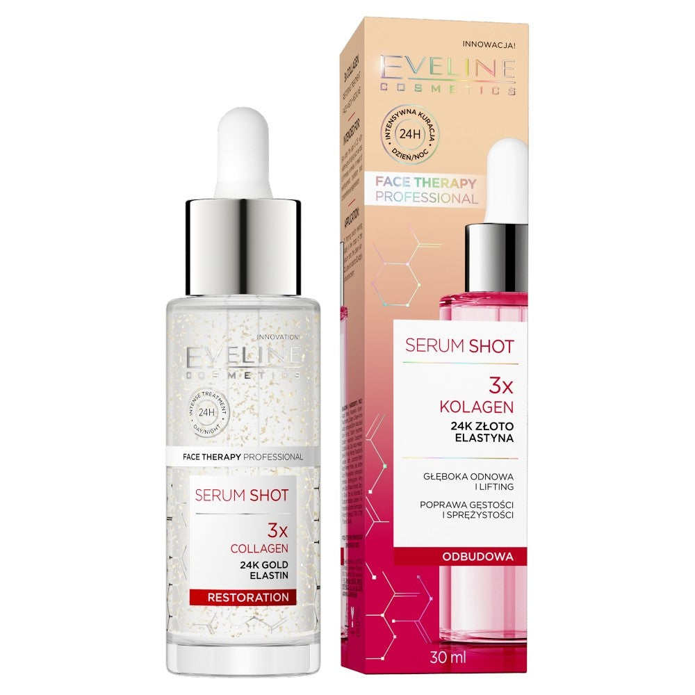 EVELINE Face Therapy Professional Regenerating Serum Shot 3xCollagen 30ml | Vaistine1.lt | WestPharmacy.eu