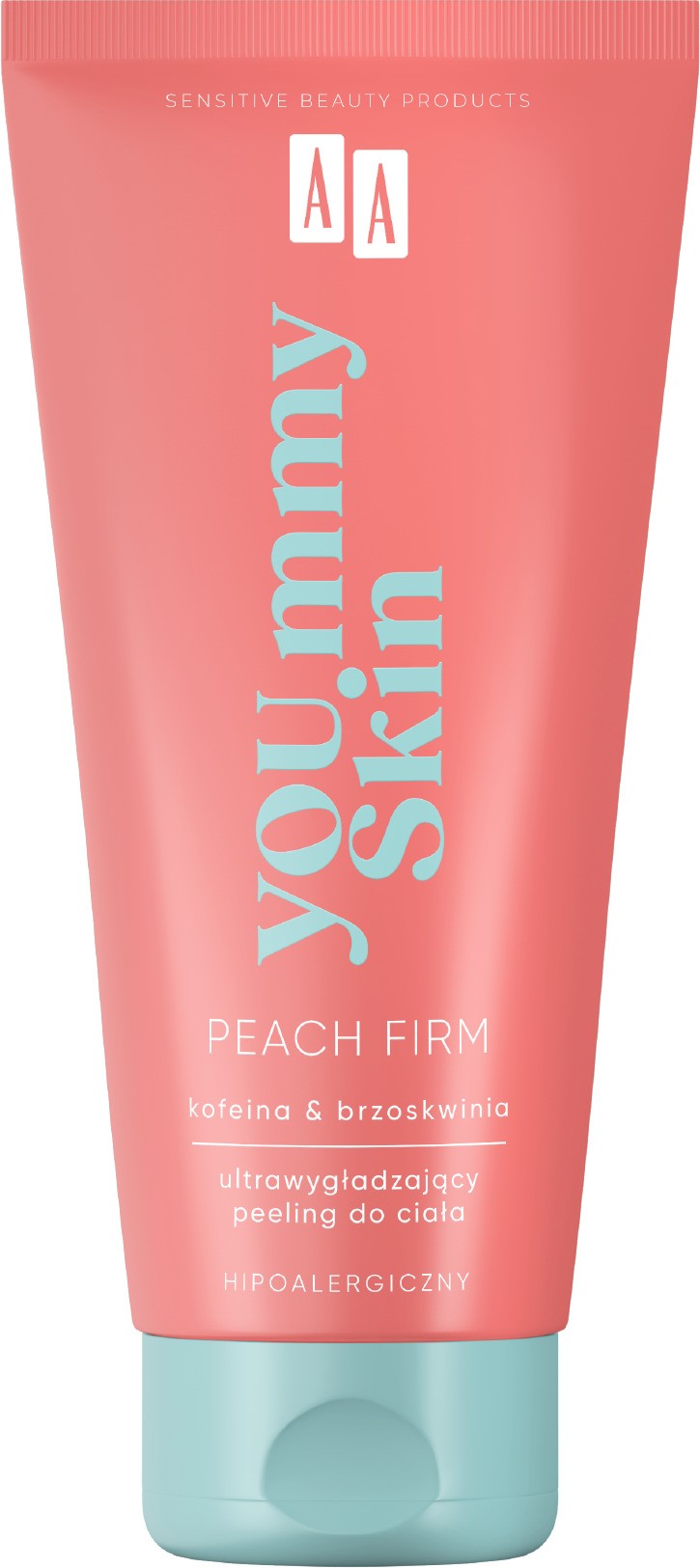 AA YOUMMY SKIN PEACH Smoothing body peeling. 200ml | Vaistine1.lt | WestPharmacy.eu