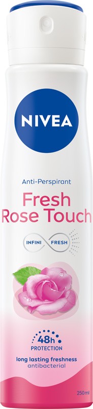 NIVEA DEO 250ml Women's FRESH ROSE TOUCH Spray | Vaistine1.lt | WestPharmacy.eu