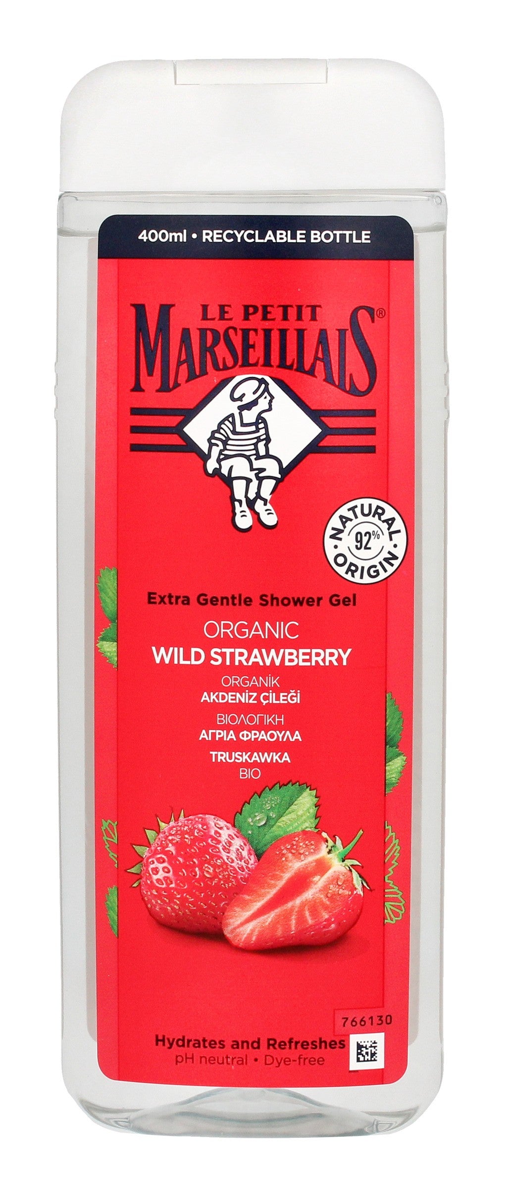 Le Petit Marseillais Bio Shower Gel Wild Strawberry 400ml | Vaistine1.lt | WestPharmacy.eu