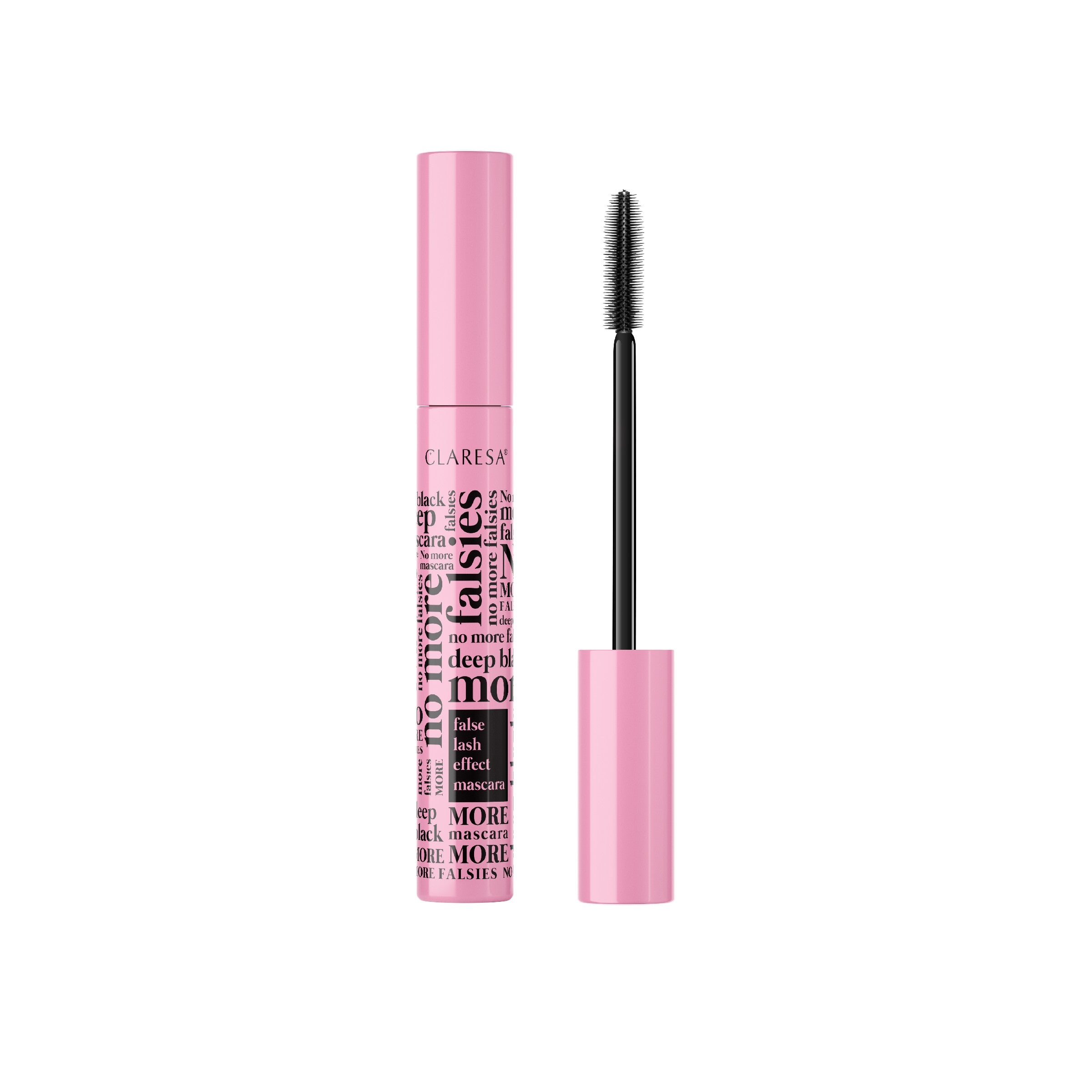 CLARESA NO MORE FALSIES thickening mascara - 01 deep black 10g | Vaistine1.lt | WestPharmacy.eu