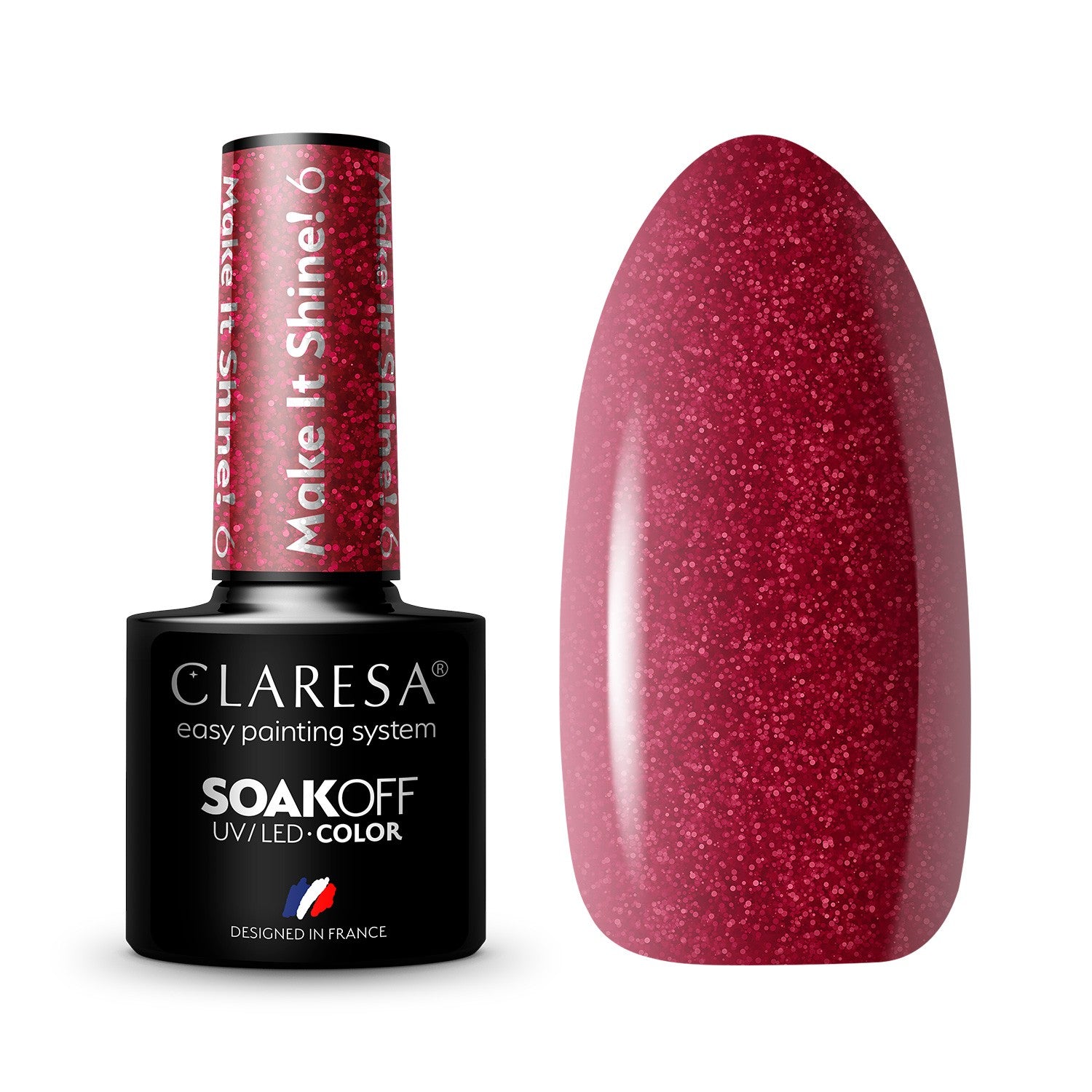CLARESA Hybrid nail polish MAKE IT SHINE! - 6 5g | Vaistine1.lt | WestPharmacy.eu