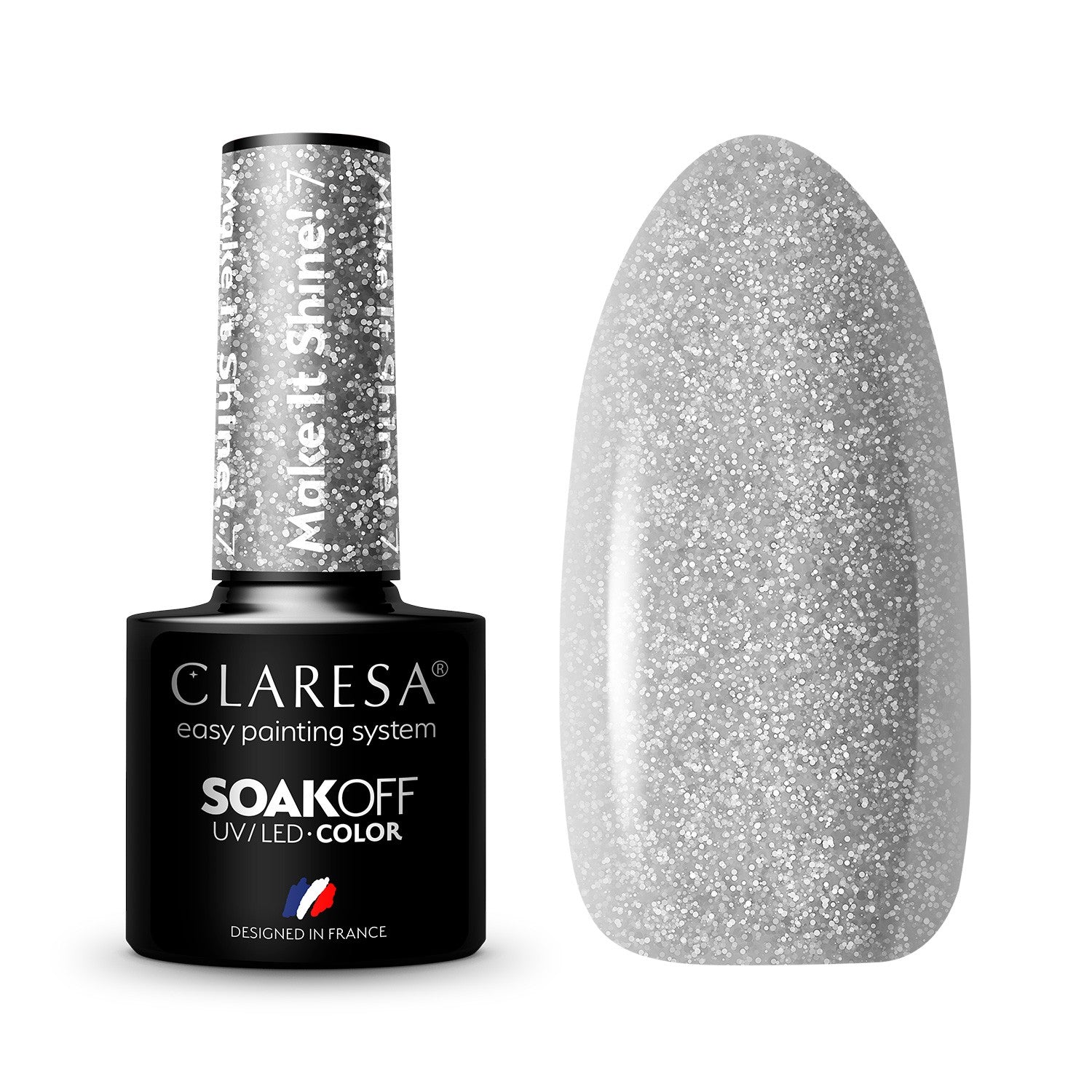 CLARESA Hybrid nail polish MAKE IT SHINE! - 7 5g | Vaistine1.lt | WestPharmacy.eu