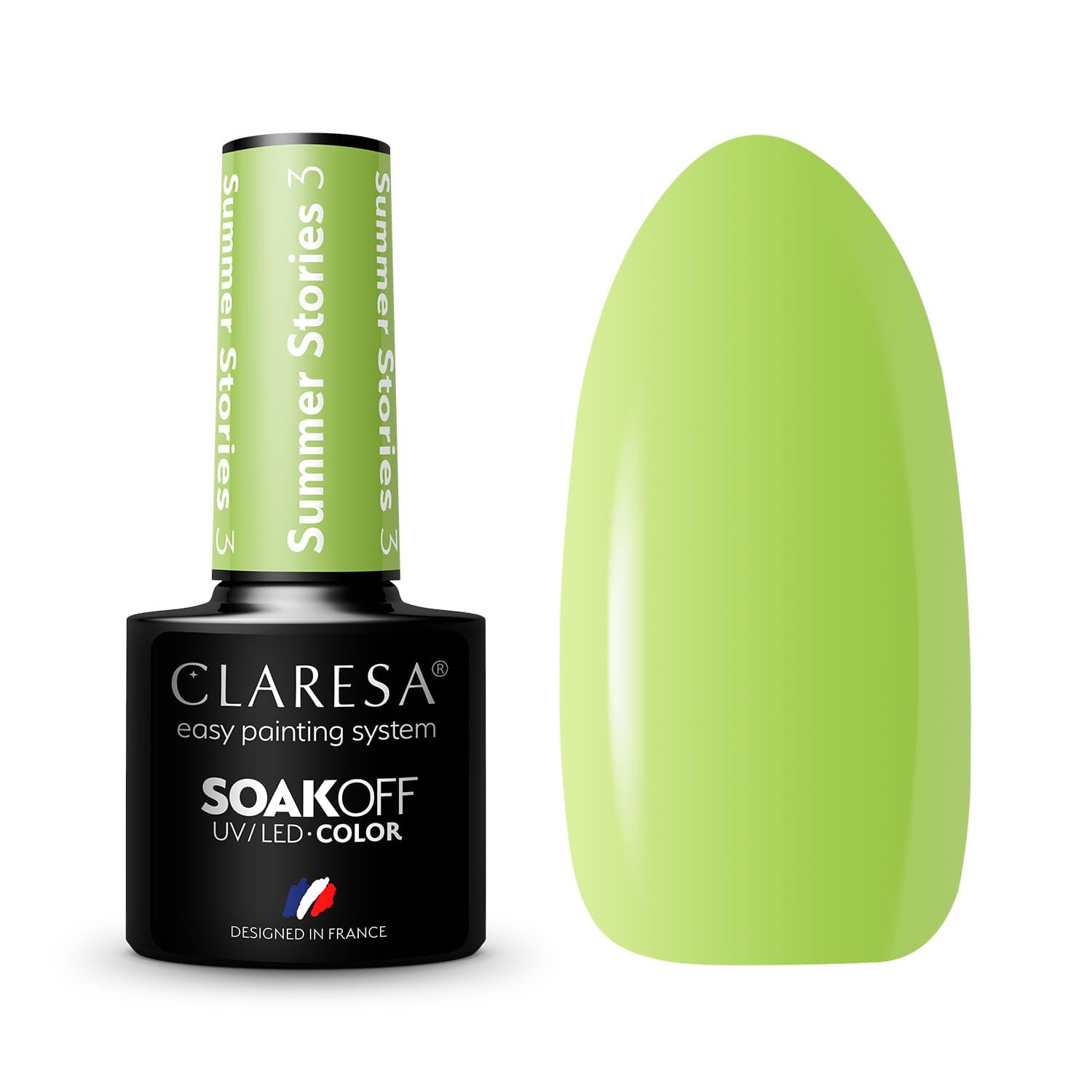 CLARESA Hybrid Nail Polish SUMMER STORIES - 3 5g | Vaistine1.lt | WestPharmacy.eu