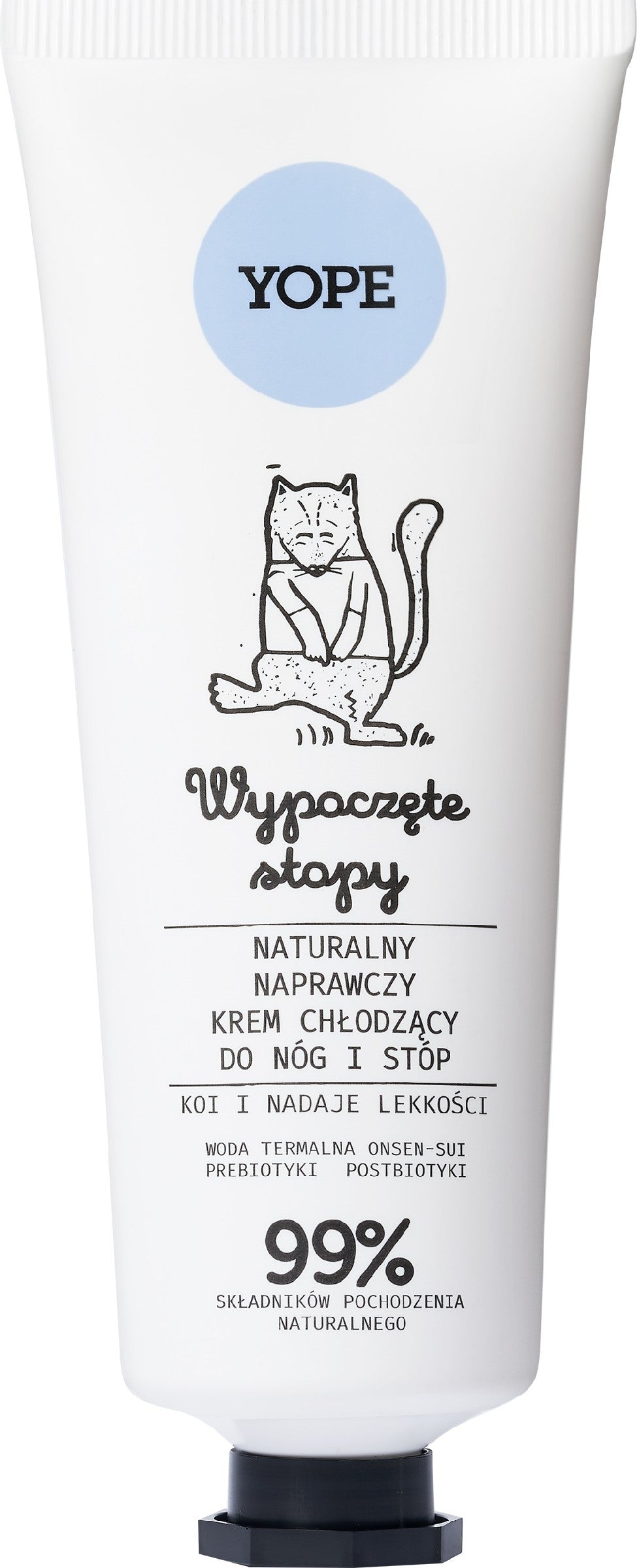 YOPE FOOT Cooling repair cream for legs and feet 75ml | Vaistine1.lt | WestPharmacy.eu