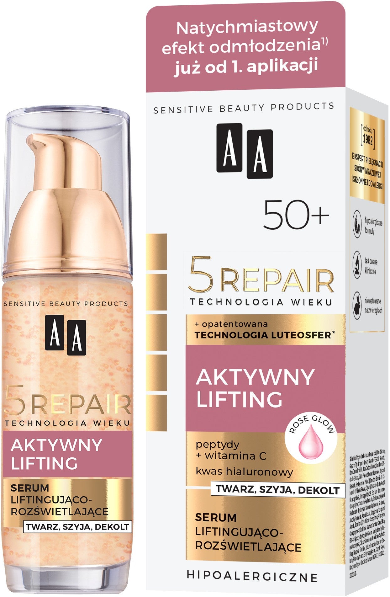 AA TW 5 Repair NEW 50+ Illuminating Lift Serum | Vaistine1.lt | WestPharmacy.eu