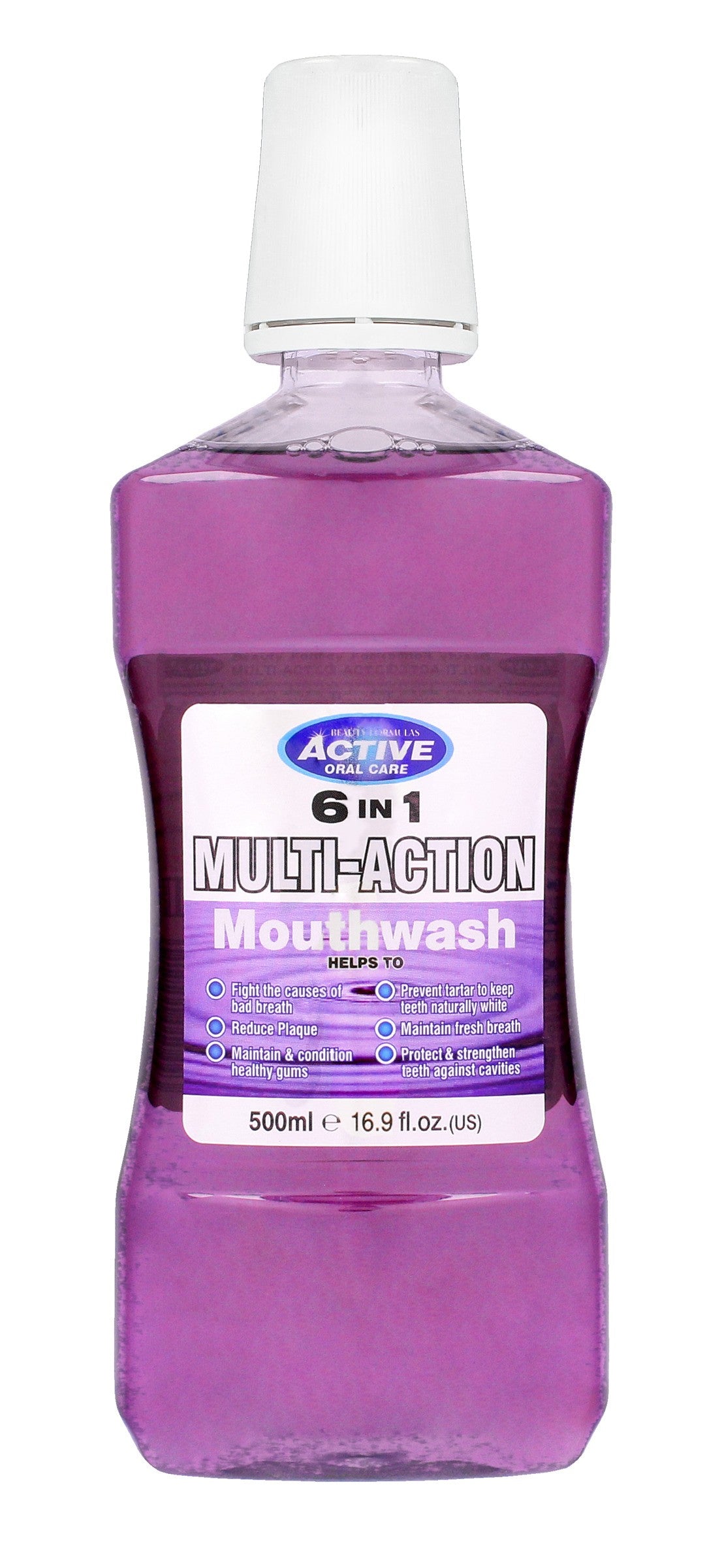 BEAUTY F ZĘBY mouthwash Multifunctional 6in1 500ml& | Vaistine1.lt | WestPharmacy.eu