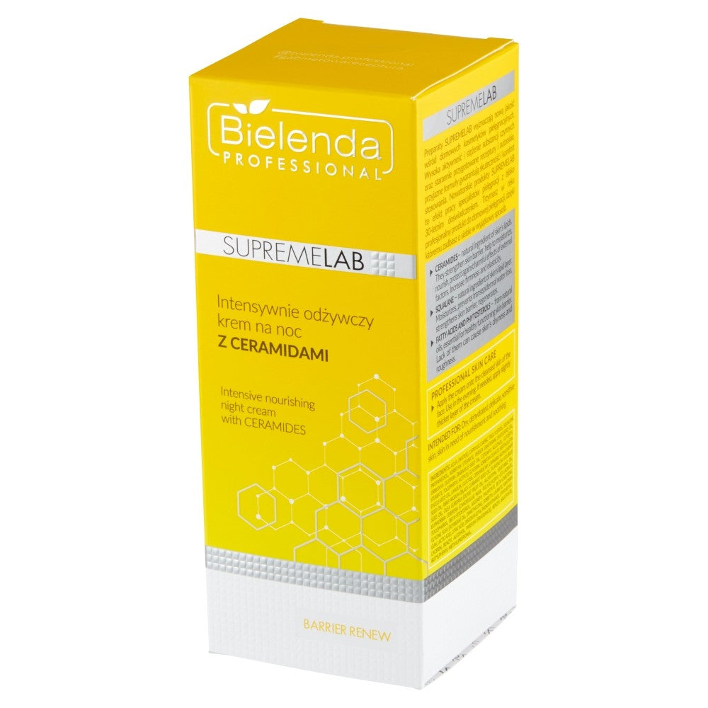 BIELENDA PROFESSIONAL Supremelab Barrier Renew Intensively nourishing night cream with ceramides 50 ml | Vaistine1.lt | WestPharmacy.eu
