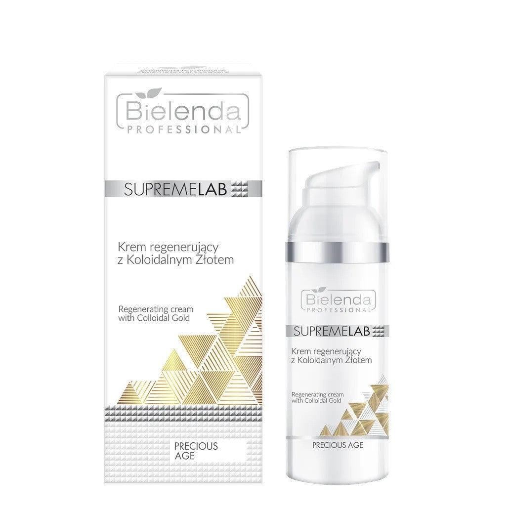 BIELENDA PROFESSIONAL Supremelab Regenerating Face Cream with Colloidal Gold 50 ml | Vaistine1.lt | WestPharmacy.eu