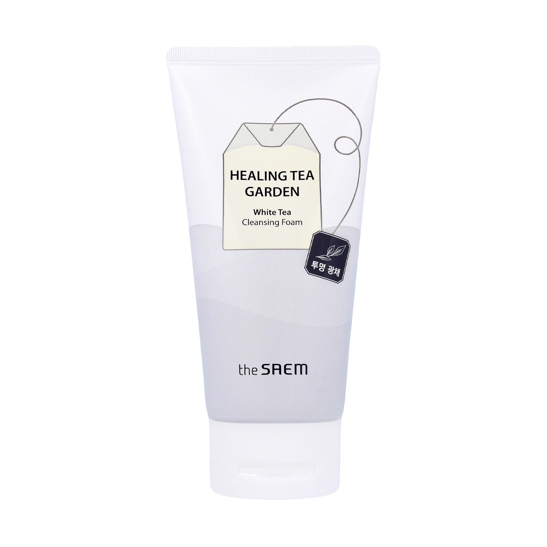 THE SAEM Healing Tea Garden Facial Cleansing Foam White Tea 150 ml | Vaistine1.lt | WestPharmacy.eu