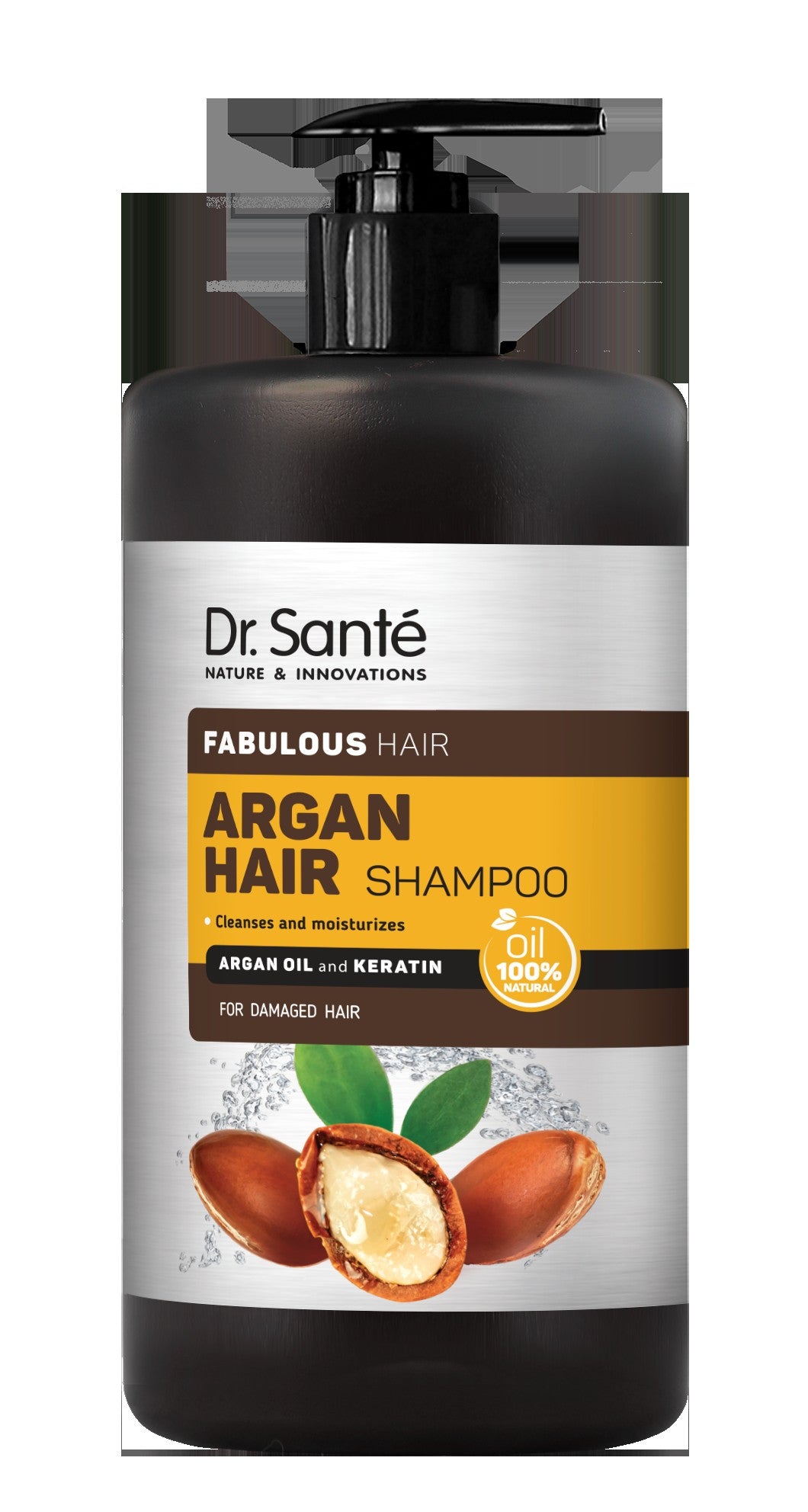 ELFA Dr Sante Shampoo 1000ml Argan Hair -damaged | Vaistine1.lt | WestPharmacy.eu