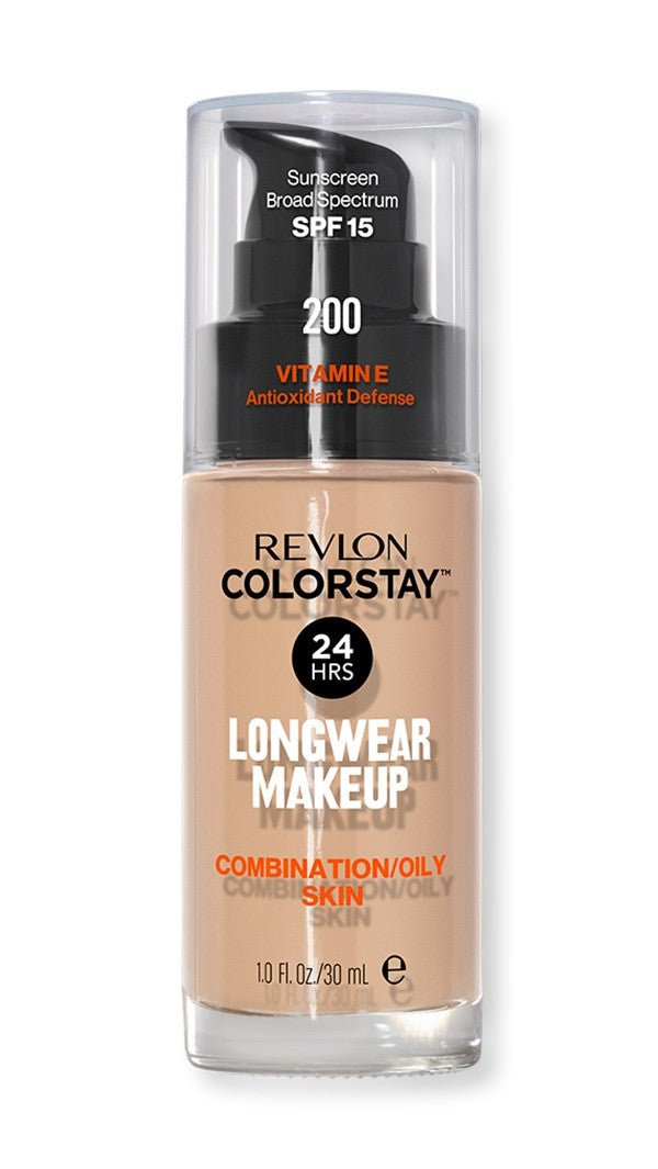 Revlon Colorstay 24H Longwear Foundation Mattifying Concealer No. 200 Nude - for combination and oily skin 30ml | Vaistine1.lt | WestPharmacy.eu