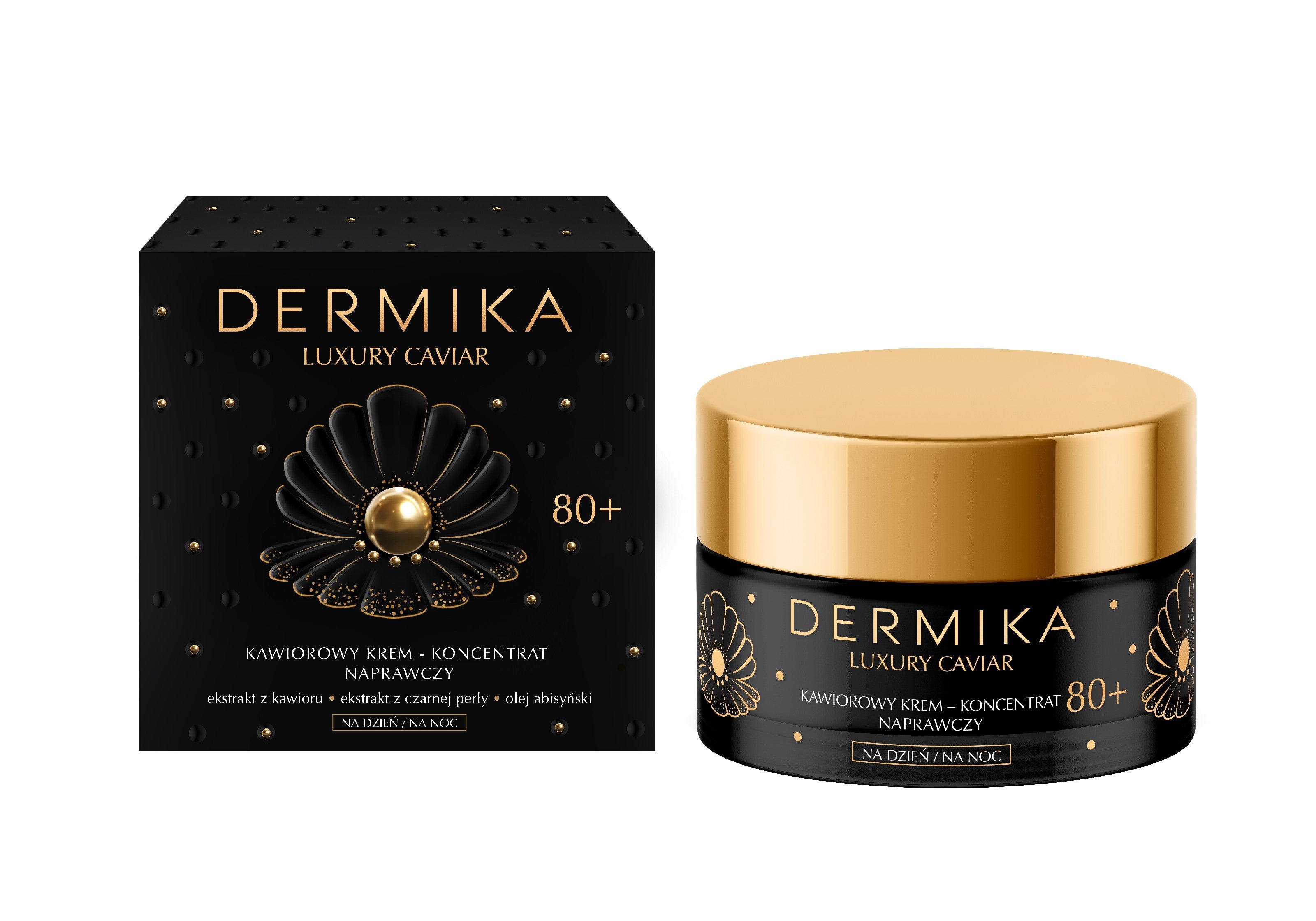 DERMIKA Luxury Caviar Repair Concentrate Cream 80+ for Day and Night 50ml | Vaistine1.lt | WestPharmacy.eu