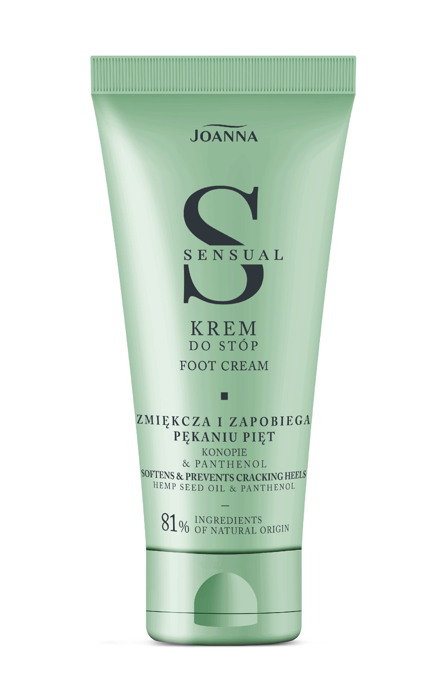 JOANNA SENSUAL Hemp foot cream 100g | Vaistine1.lt | WestPharmacy.eu