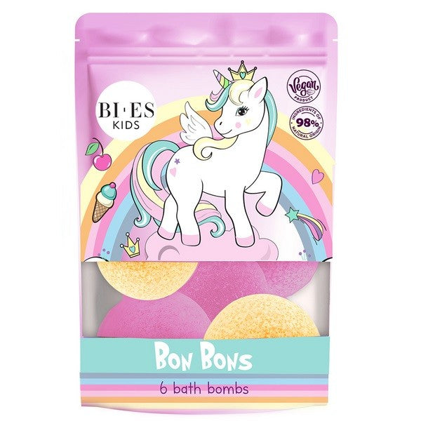BI-ES DZIECI Bath Ball Doypack Unicorn Straw | Vaistine1.lt | WestPharmacy.eu
