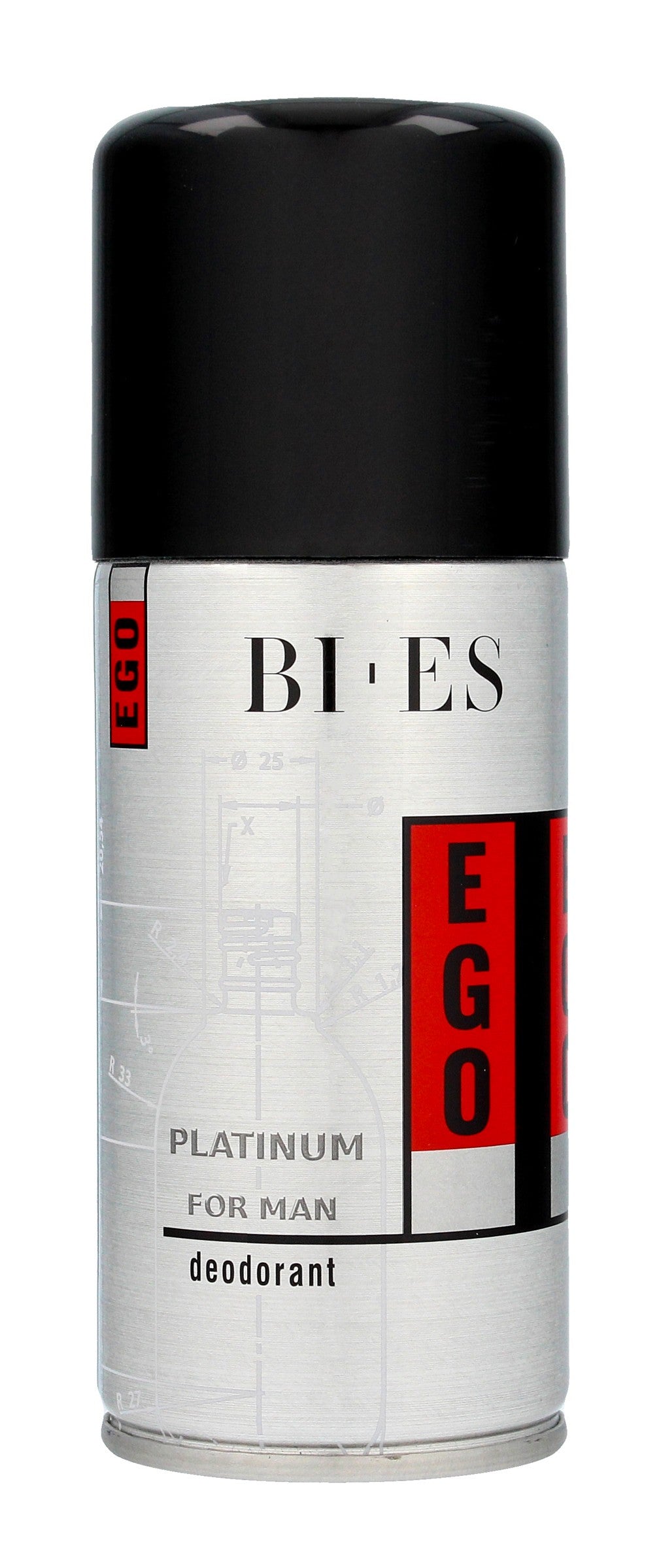 Bi-es Ego Platinum Deodorant spray - 150 ml | Vaistine1.lt | WestPharmacy.eu