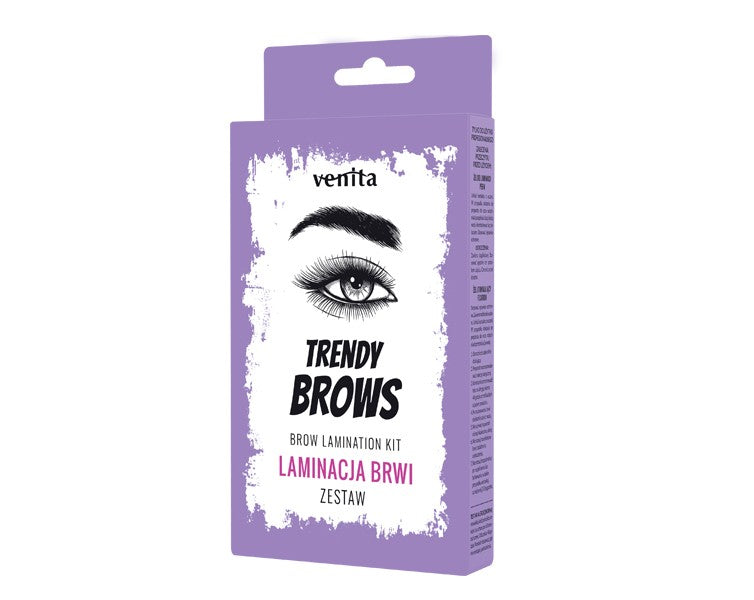 VENITA TRENDY BROWS BROW LAMINATION SET 16ML | Vaistine1.lt | WestPharmacy.eu