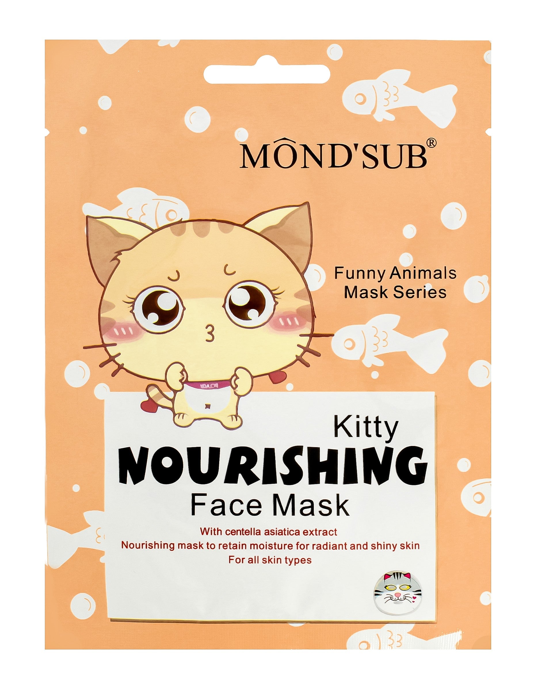 Cat face sheet mask 24ml | Vaistine1.lt | WestPharmacy.eu