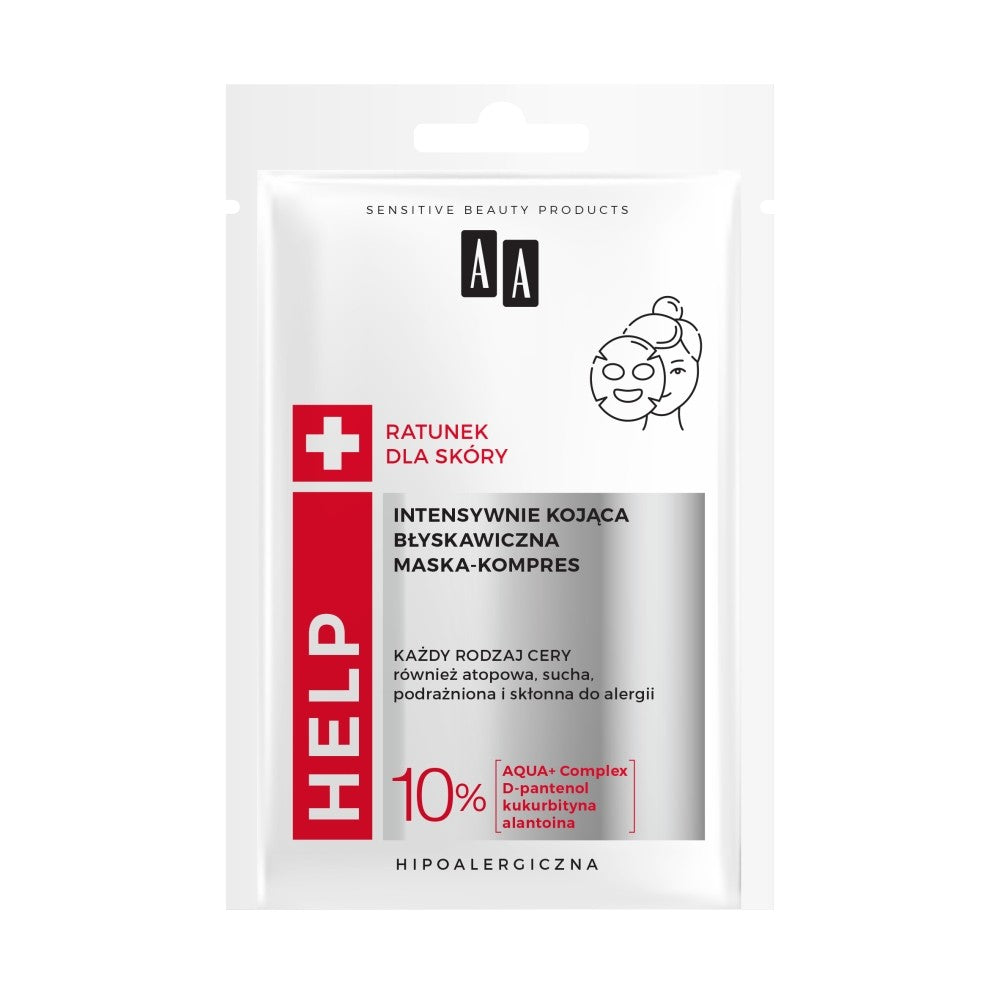 AA HELP Blanket compress mask in sheet | Vaistine1.lt | WestPharmacy.eu