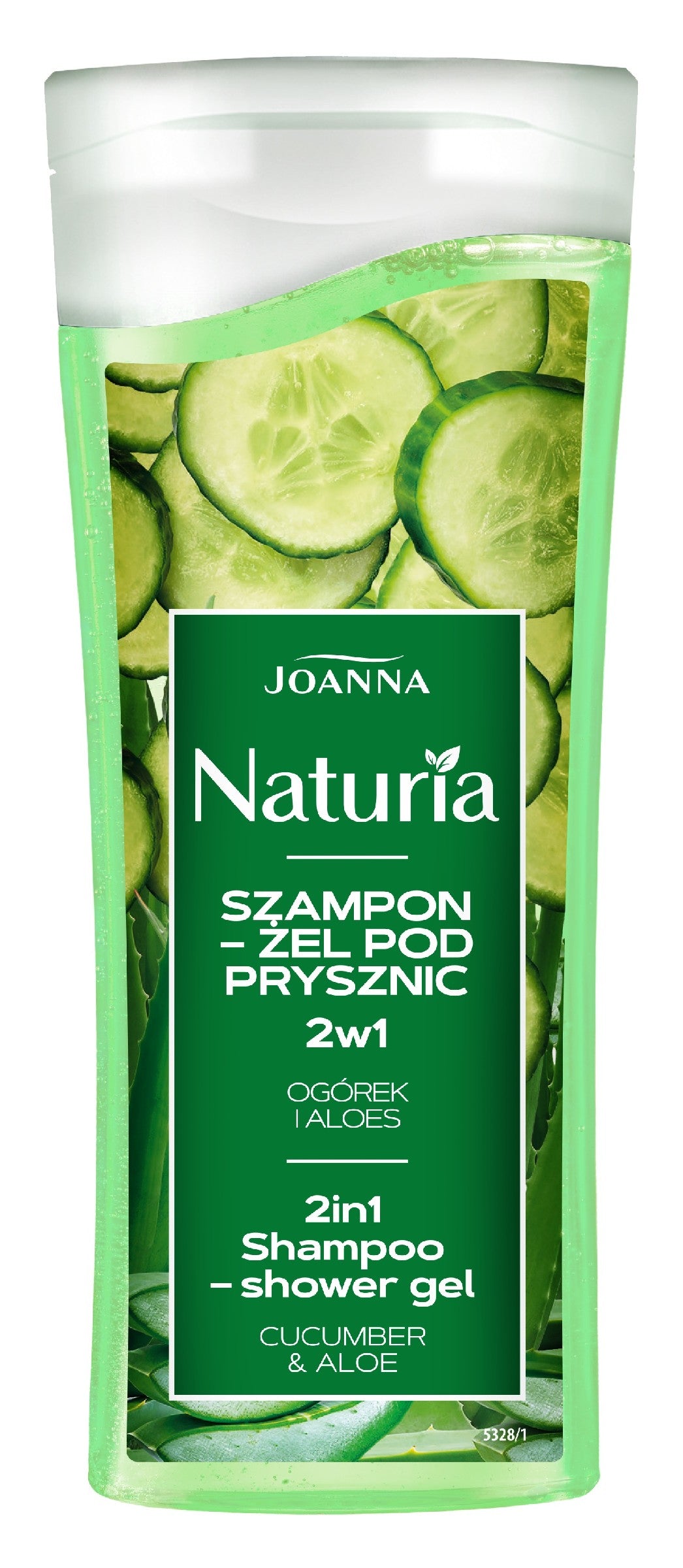 JOANNA Naturia Shampoo-Gel 2in1 - Cucumber and Aloe 100ml | Vaistine1.lt | WestPharmacy.eu