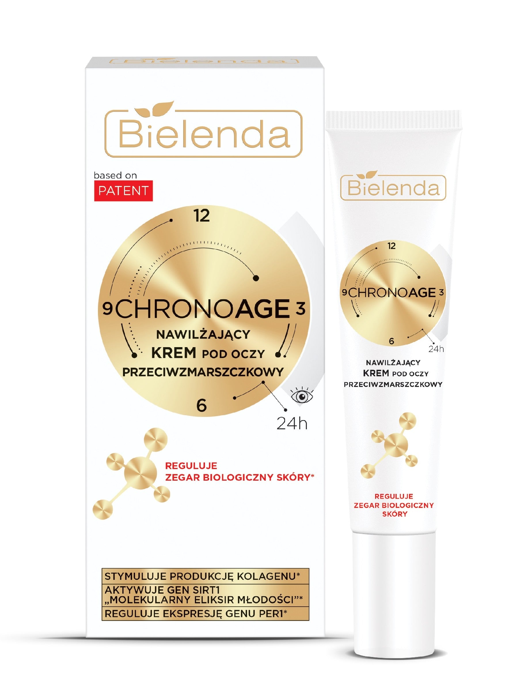 BIELENDA Chrono Age 24h Moisturizing Anti-Wrinkle Eye Cream 15ml | Vaistine1.lt | WestPharmacy.eu