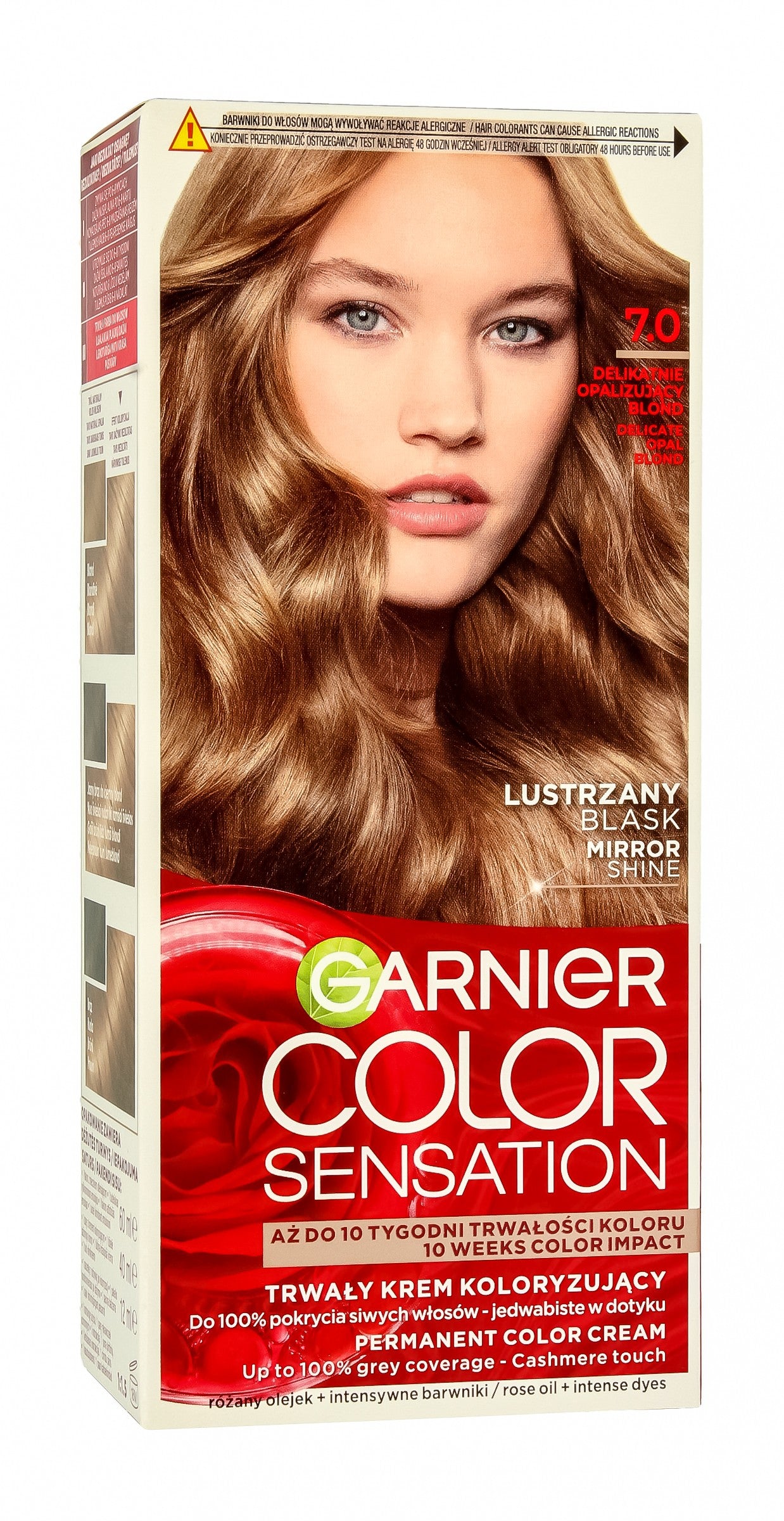 Garnier Color Sensation Coloring Cream 7.0 Opal Blonde - Gently Opalescent Blonde 1op. | Vaistine1.lt | WestPharmacy.eu