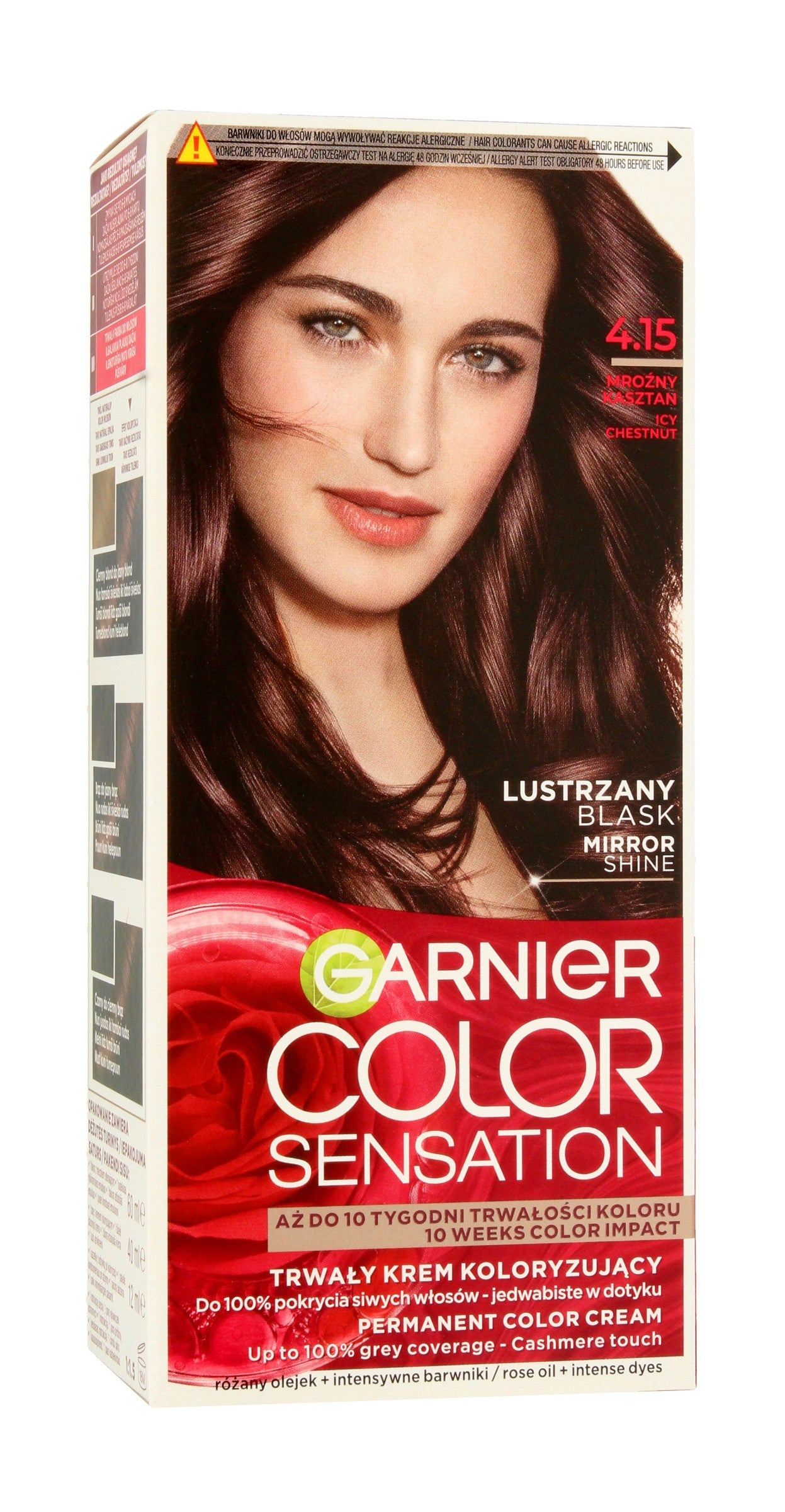 Garnier Color Sensation Coloring Cream 4.15 Icy Chestnut - Frosty Chestnut 1op. | Vaistine1.lt | WestPharmacy.eu