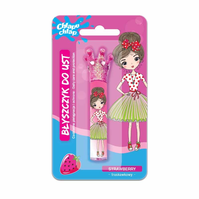 CHLAPU CHLAP Lip Gloss - strawberry 1 piece | Vaistine1.lt | WestPharmacy.eu