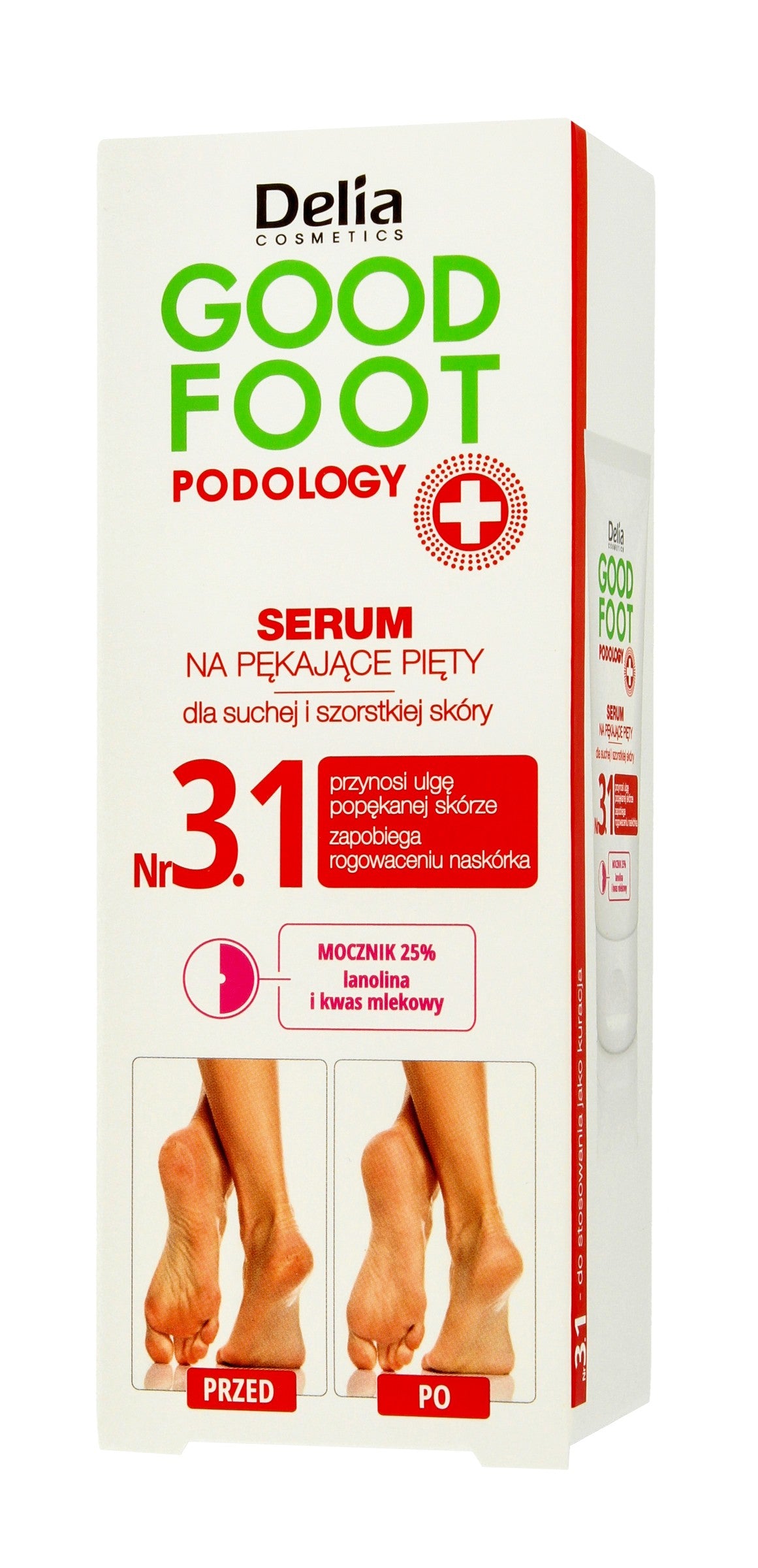 DELIA COSMETICS Good Food Serum for cracked heels 60ml | Vaistine1.lt | WestPharmacy.eu