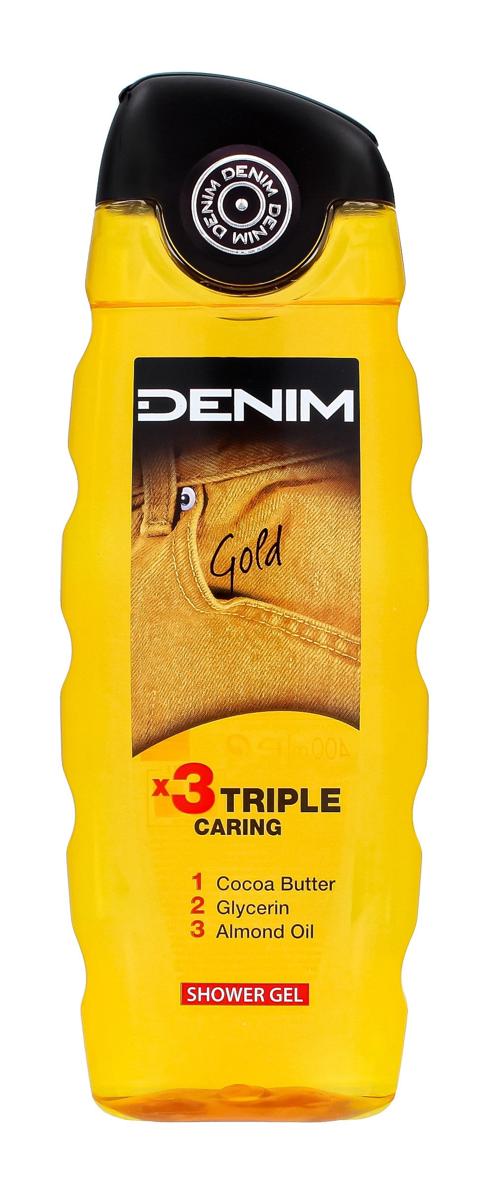 T DENIM SHOWER GEL 400ml GOLD | Vaistine1.lt | WestPharmacy.eu