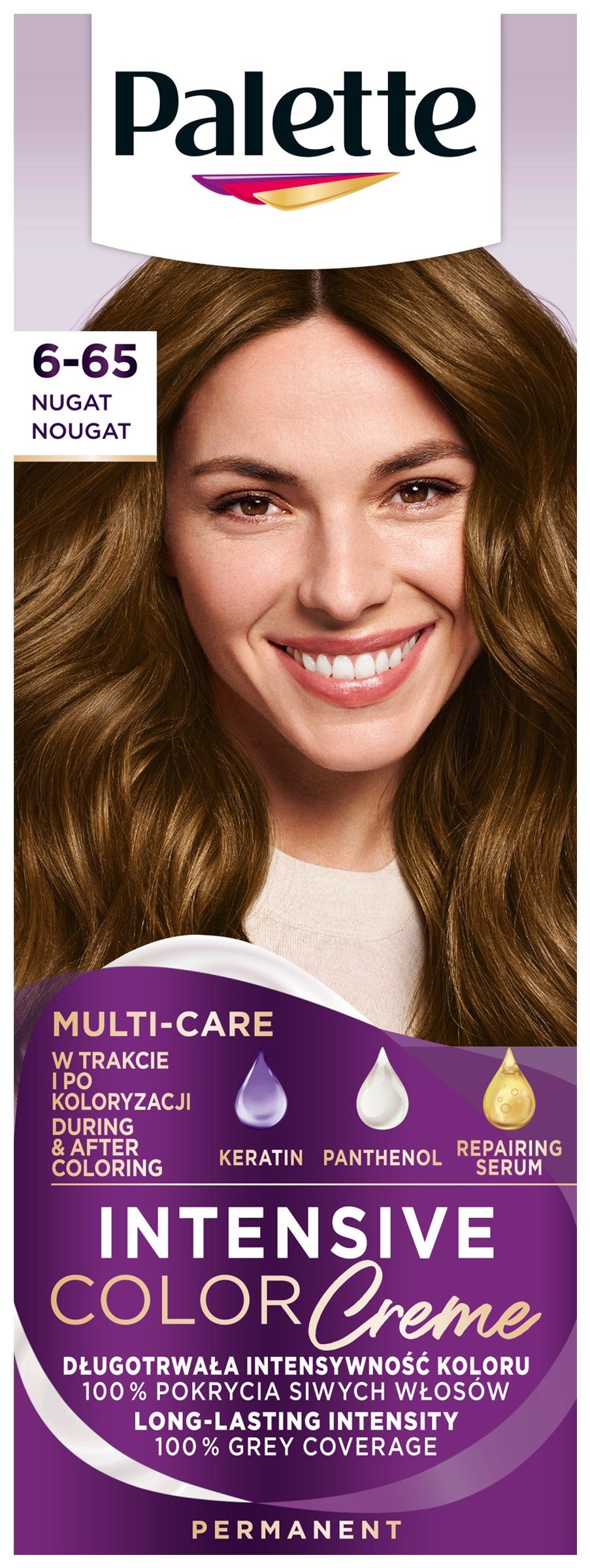 Palette Intensive Color Creme Coloring Cream No. 6-65 (W5) - nougat 1op. | Vaistine1.lt | WestPharmacy.eu
