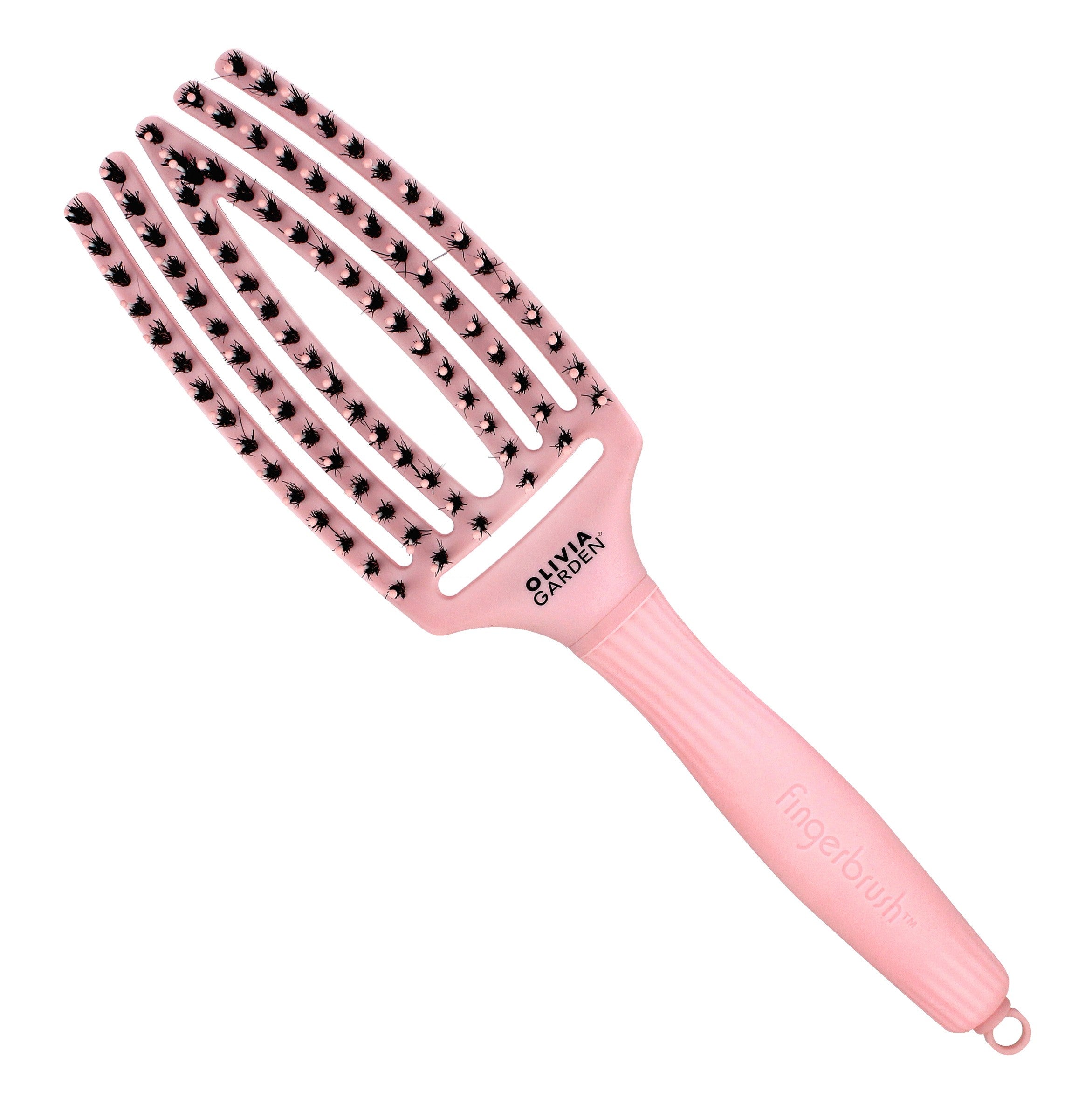 Olivia Garden Fingerbrush Combo Pastel Pink | Vaistine1.lt | WestPharmacy.eu
