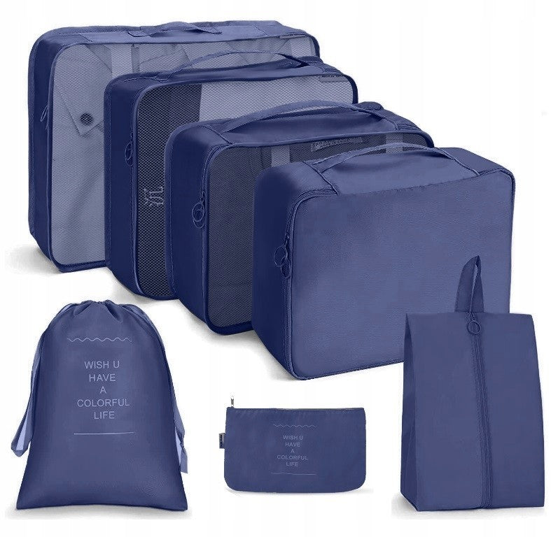 ECARLA Cosmetic bag - organizer 7 elements - navy blue KS41WZ4 | Vaistine1.lt | WestPharmacy.eu