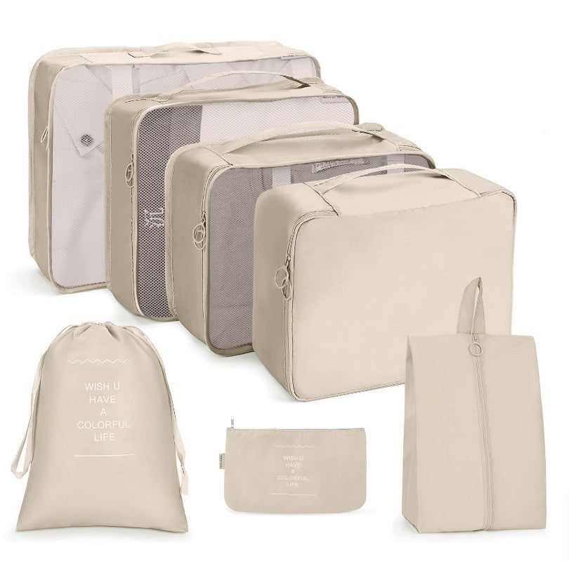 ECARLA Cosmetic bag - organizer 7 elements - cream KS41WZ1 | Vaistine1.lt | WestPharmacy.eu