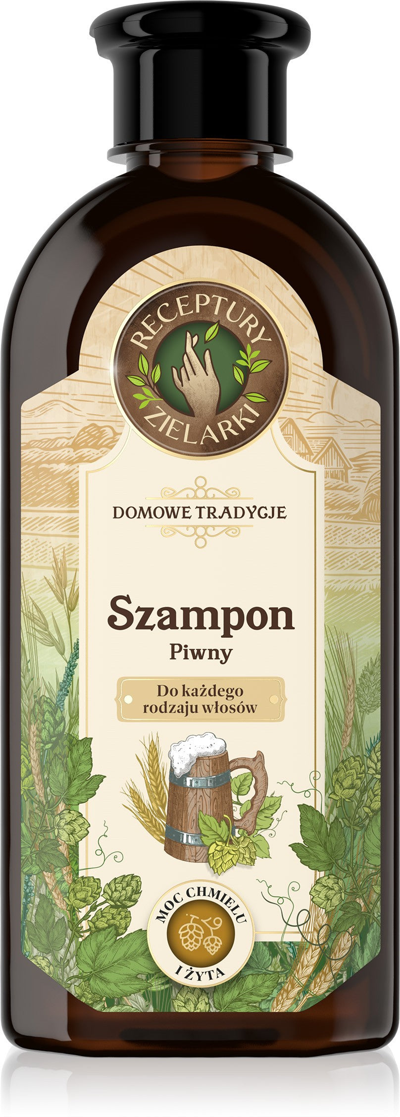 HERBAL RECIPES Home Traditions Beer Shampoo for all hair types 350ml | Vaistine1.lt | WestPharmacy.eu