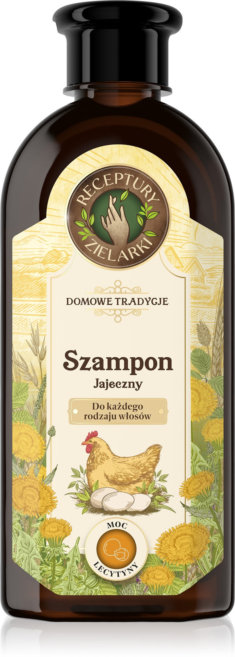 HERBAL RECIPES Home Traditions Egg Shampoo for all hair types 350ml | Vaistine1.lt | WestPharmacy.eu