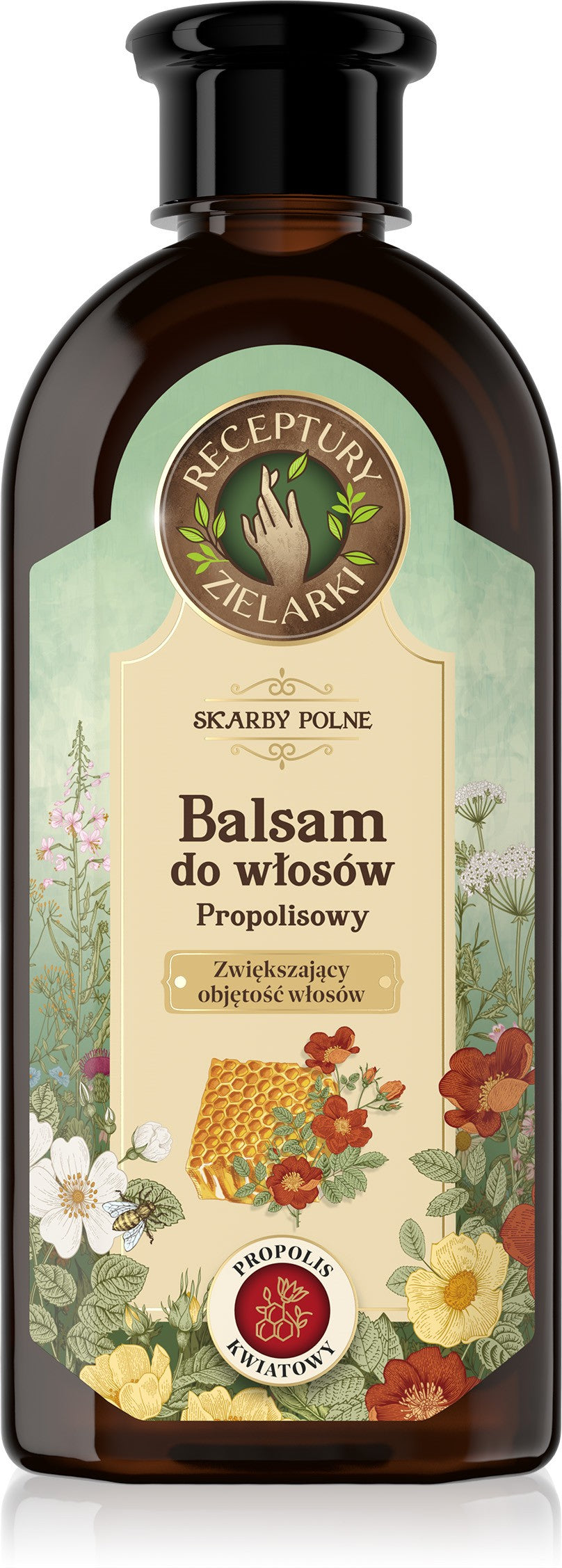 HERBAL RECIPES Field Treasures Propolis Flower Balm Increasing Hair Volume 350ml | Vaistine1.lt | WestPharmacy.eu
