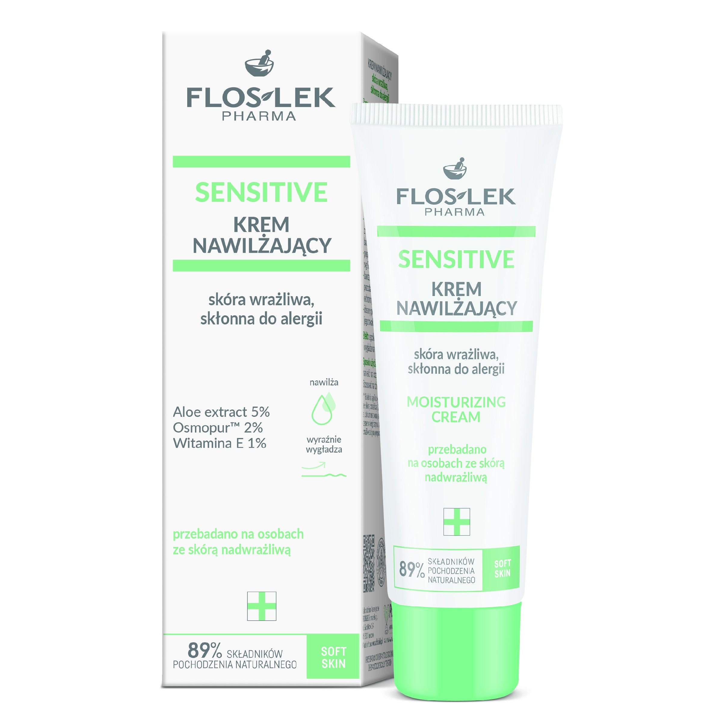 FLOS SENSITIVE Moisturizing Cream | Vaistine1.lt | WestPharmacy.eu