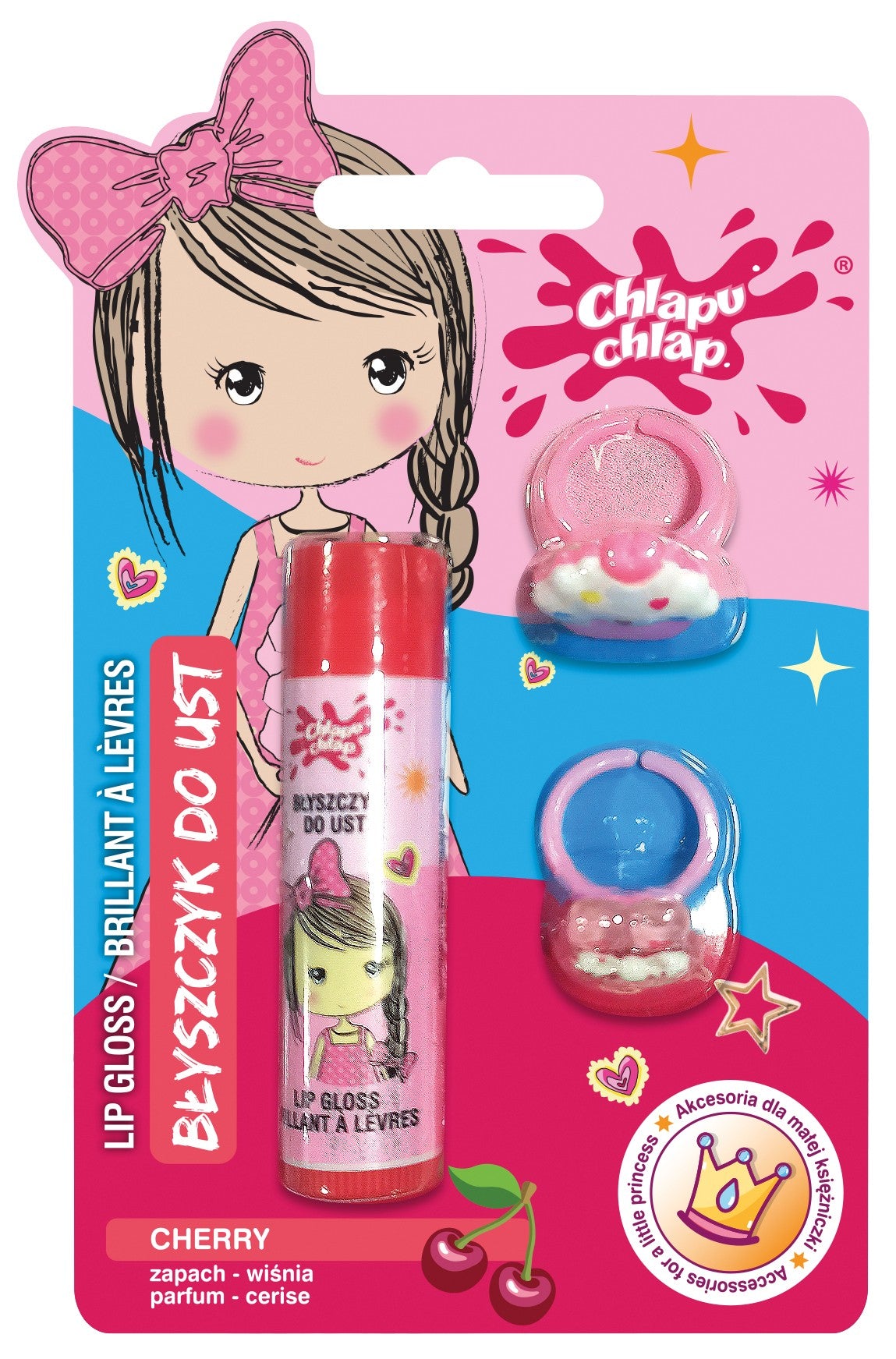 CHLAPU CHLAP LIP GLOSS RING cherry | Vaistine1.lt | WestPharmacy.eu
