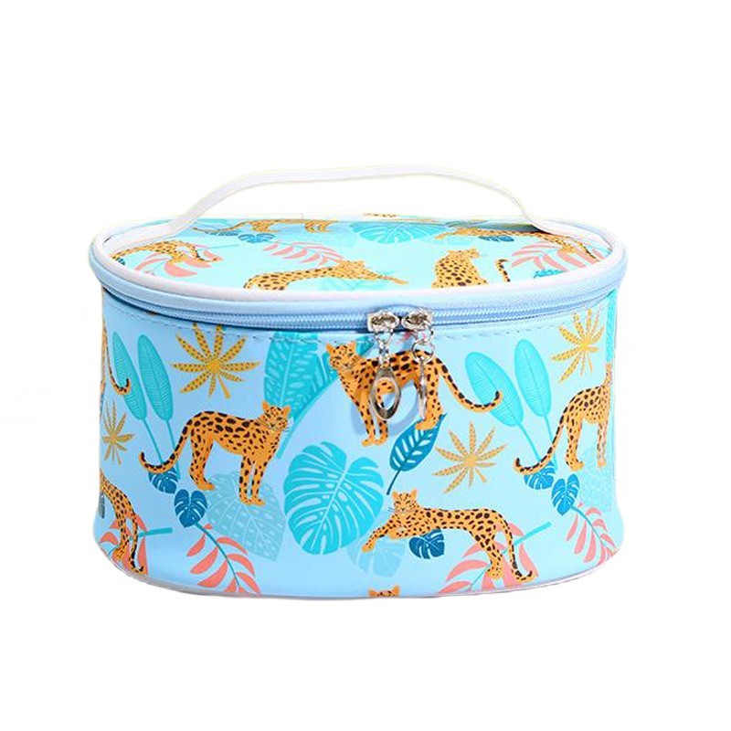 Women's cosmetic bag (case) Safari - blue (KS79) 1 pc | Vaistine1.lt | WestPharmacy.eu