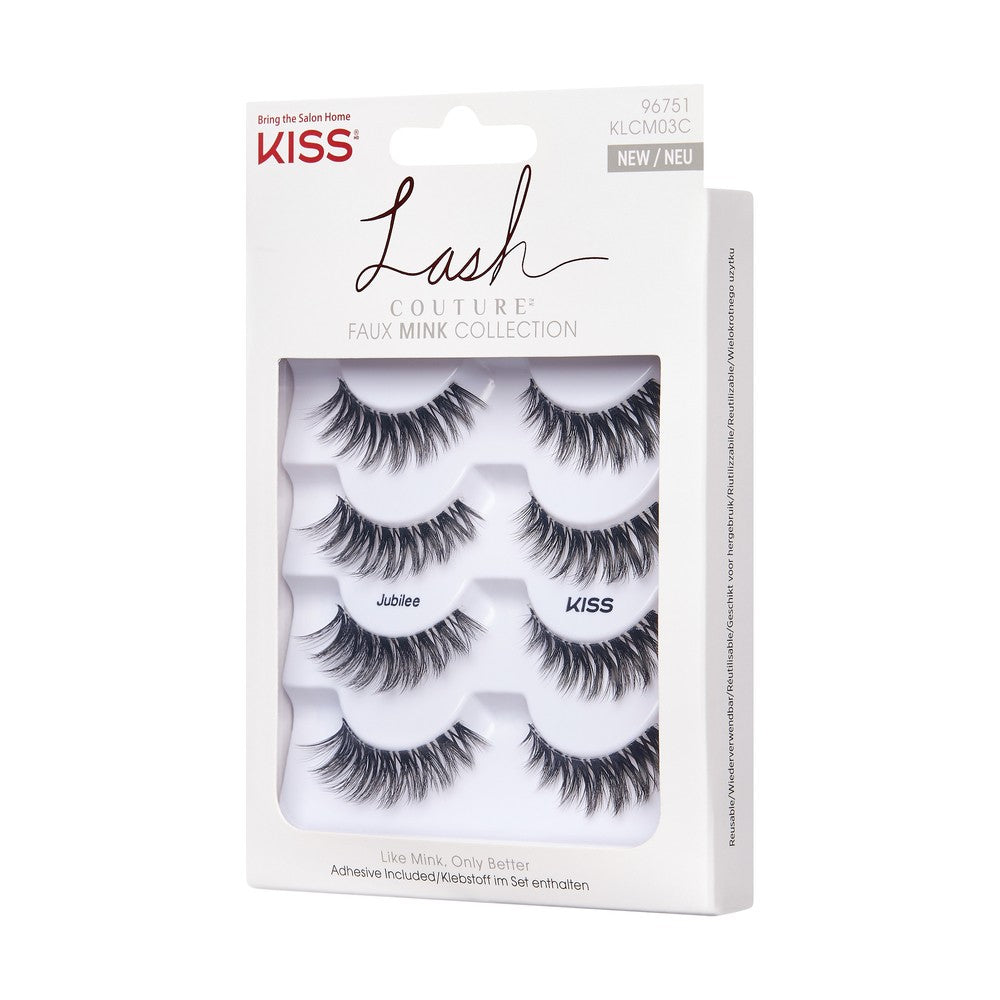 KISS Lash Couture False eyelashes The Mink Collection - Muse 1 pack - 4 pairs | Vaistine1.lt | WestPharmacy.eu