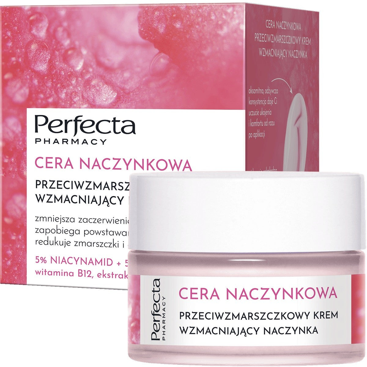 PERFECTA Pharmacy Capillary Cream Anti-Wrinkle Strengthening Cream for Capillaries 50ml | Vaistine1.lt | WestPharmacy.eu